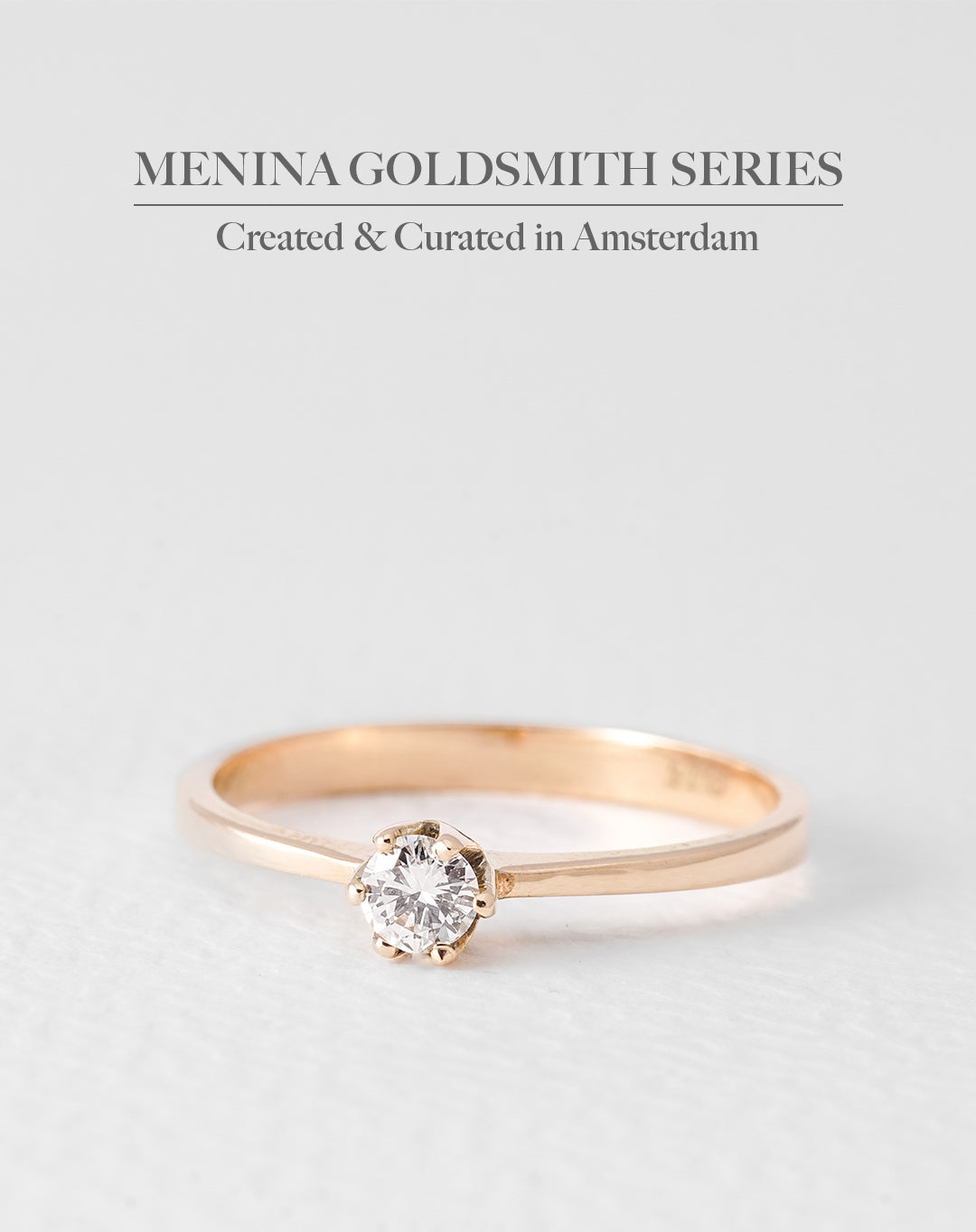Paulien | 14K Yellow Gold Brilliant (0.26ct) Promise Ring