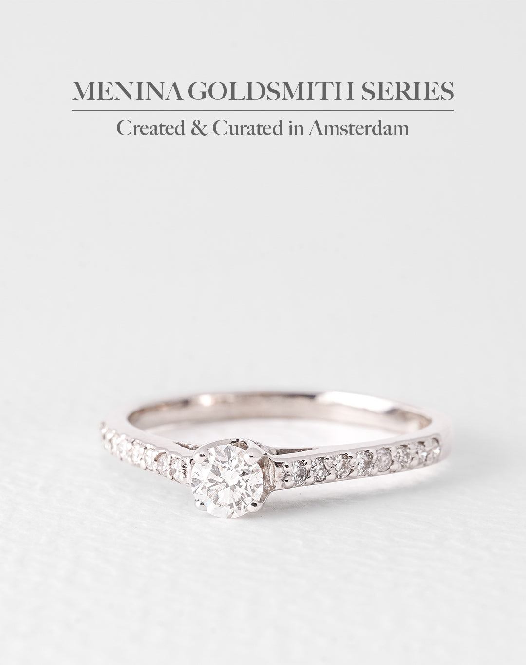 Lolita | 14K White Gold Brilliant (0.4ct) Dress Ring