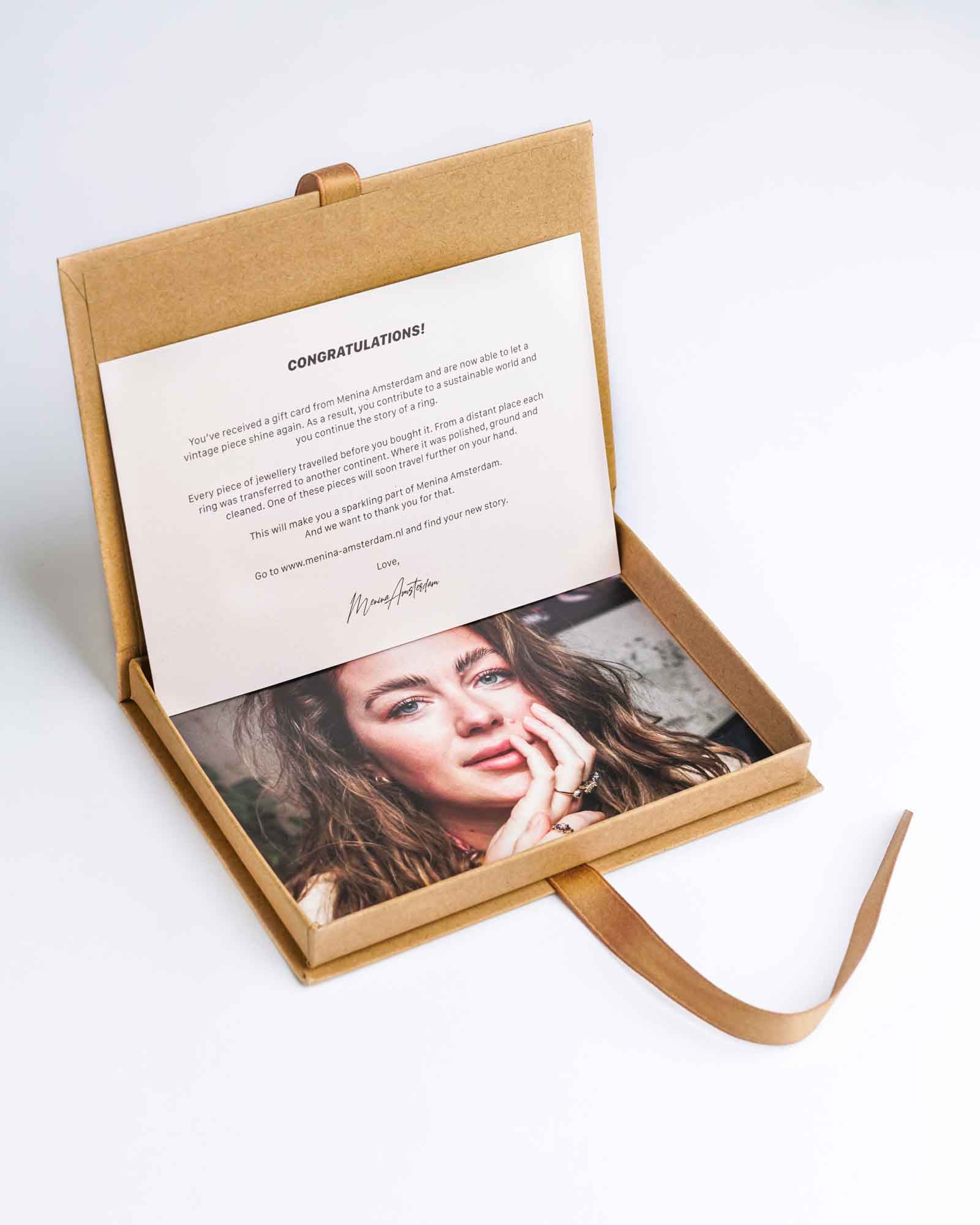 Menina Gift Certificate - Menina Amsterdam