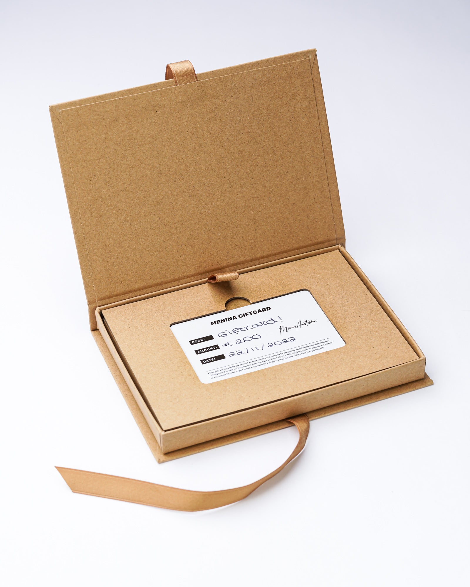 Menina Gift Certificate - Menina Amsterdam