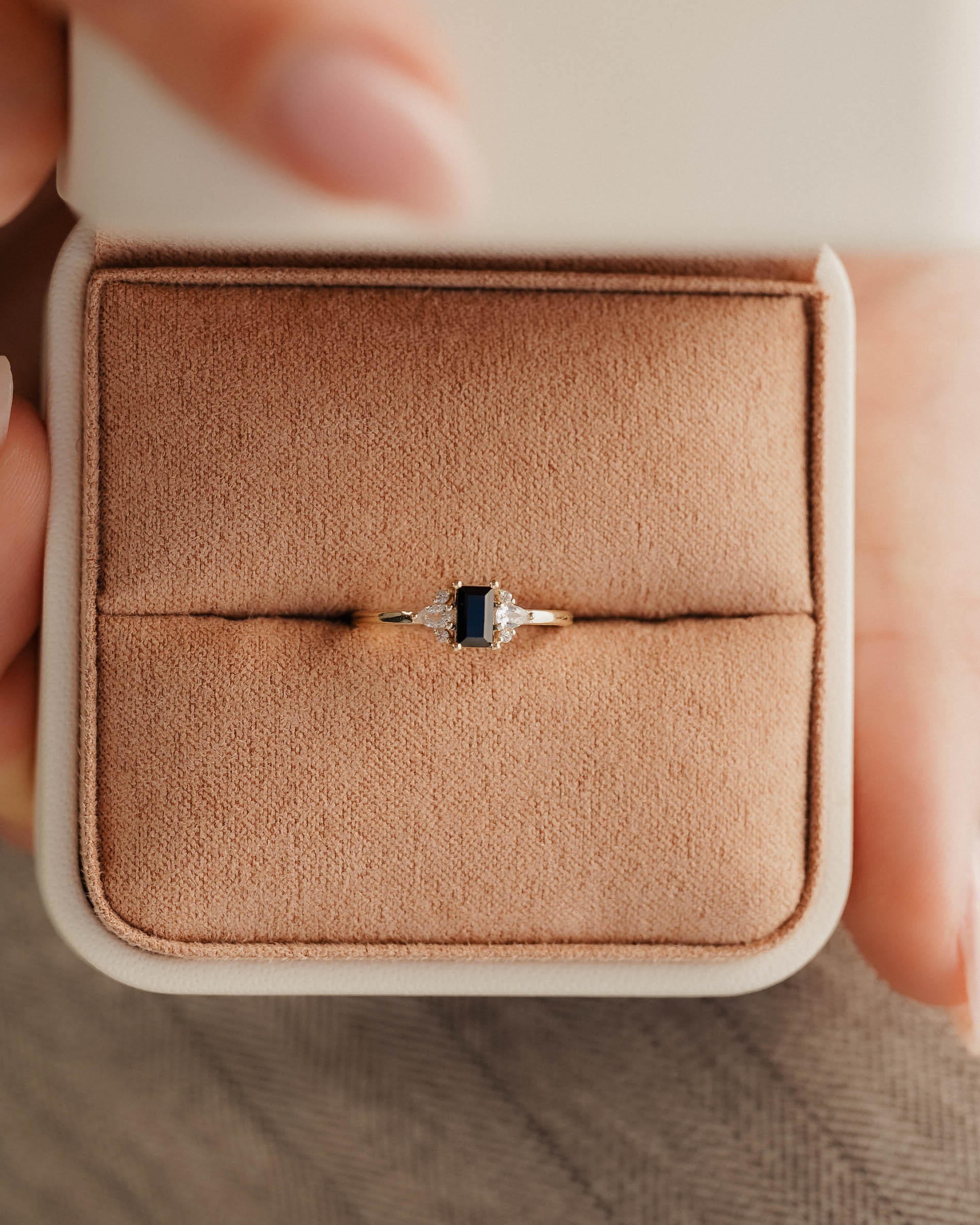 Lyla | Spinel Baguette & Diamant Ring