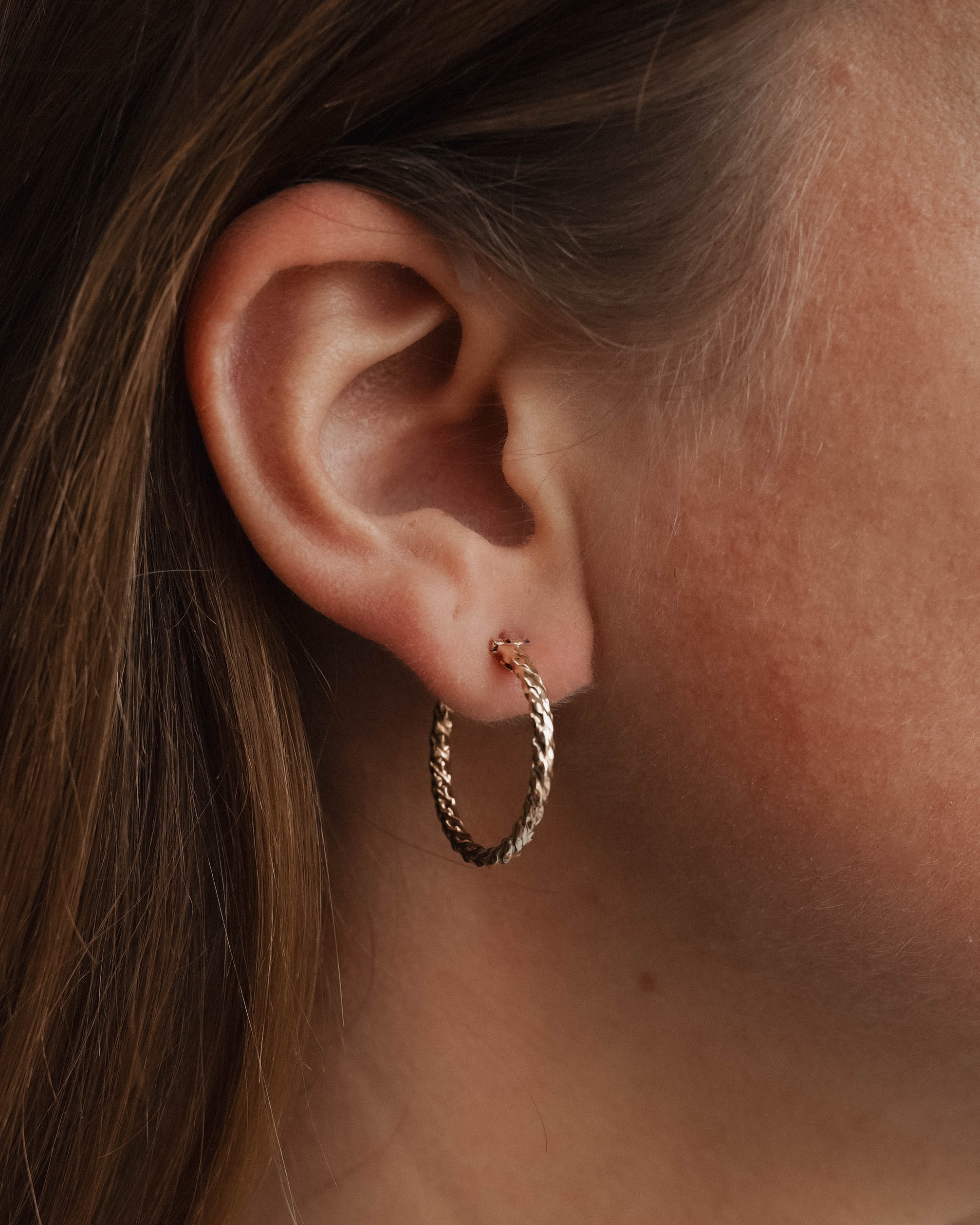 Scarlett | Vintage Gouden Creool Oorbellen - Menina Amsterdam