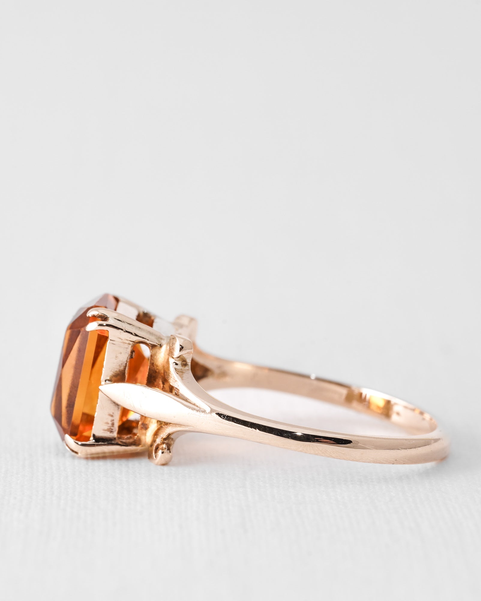 Citreva | Vintage Citrien Solitaire Ring