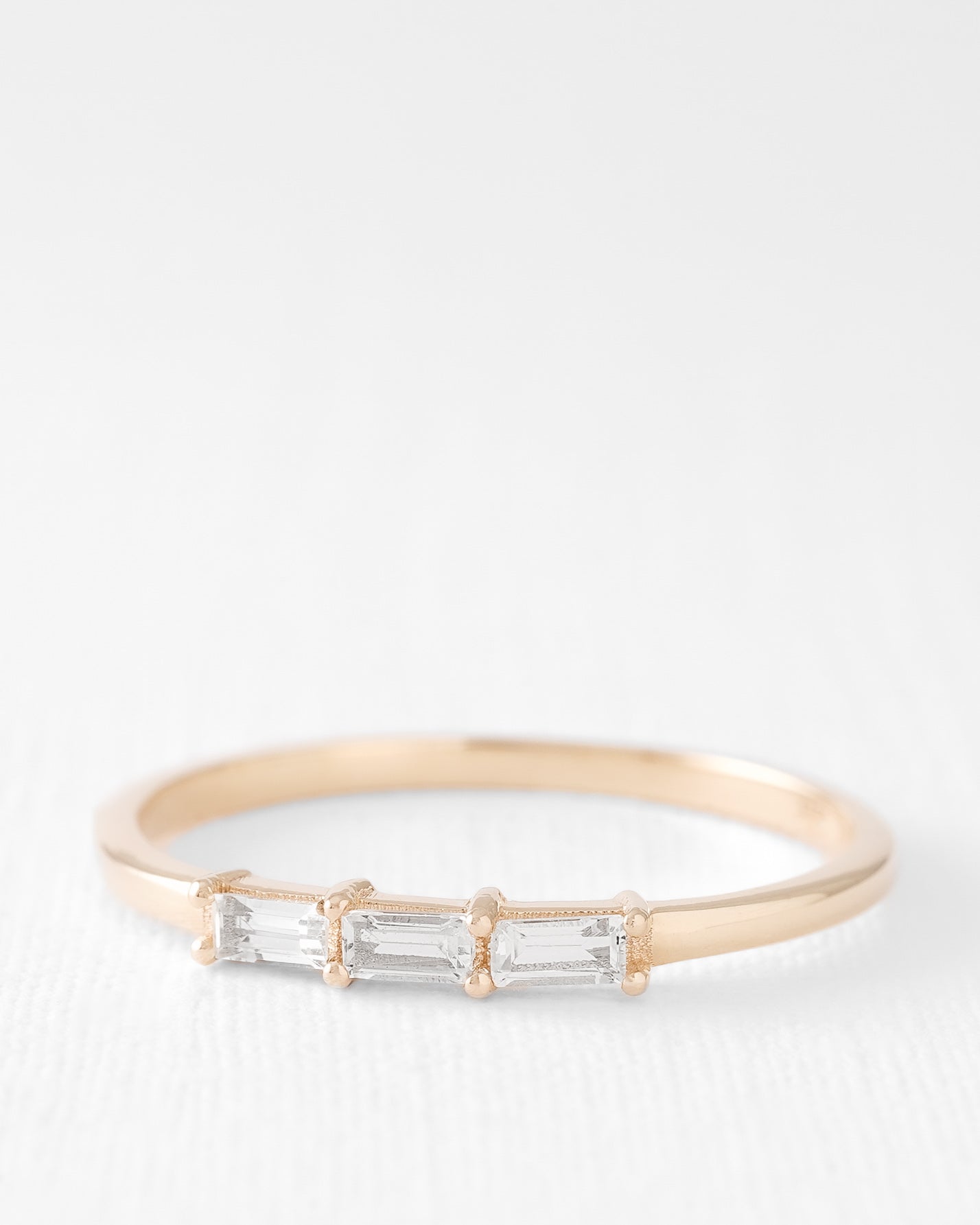 Alize | Baguette Diamant Trilogy Ring