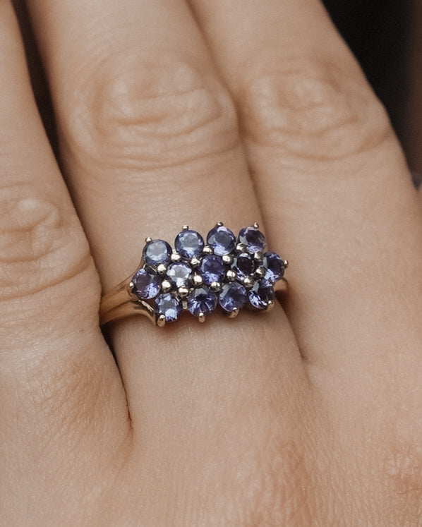 Iolyna | Vintage Ioliet Cluster Ring