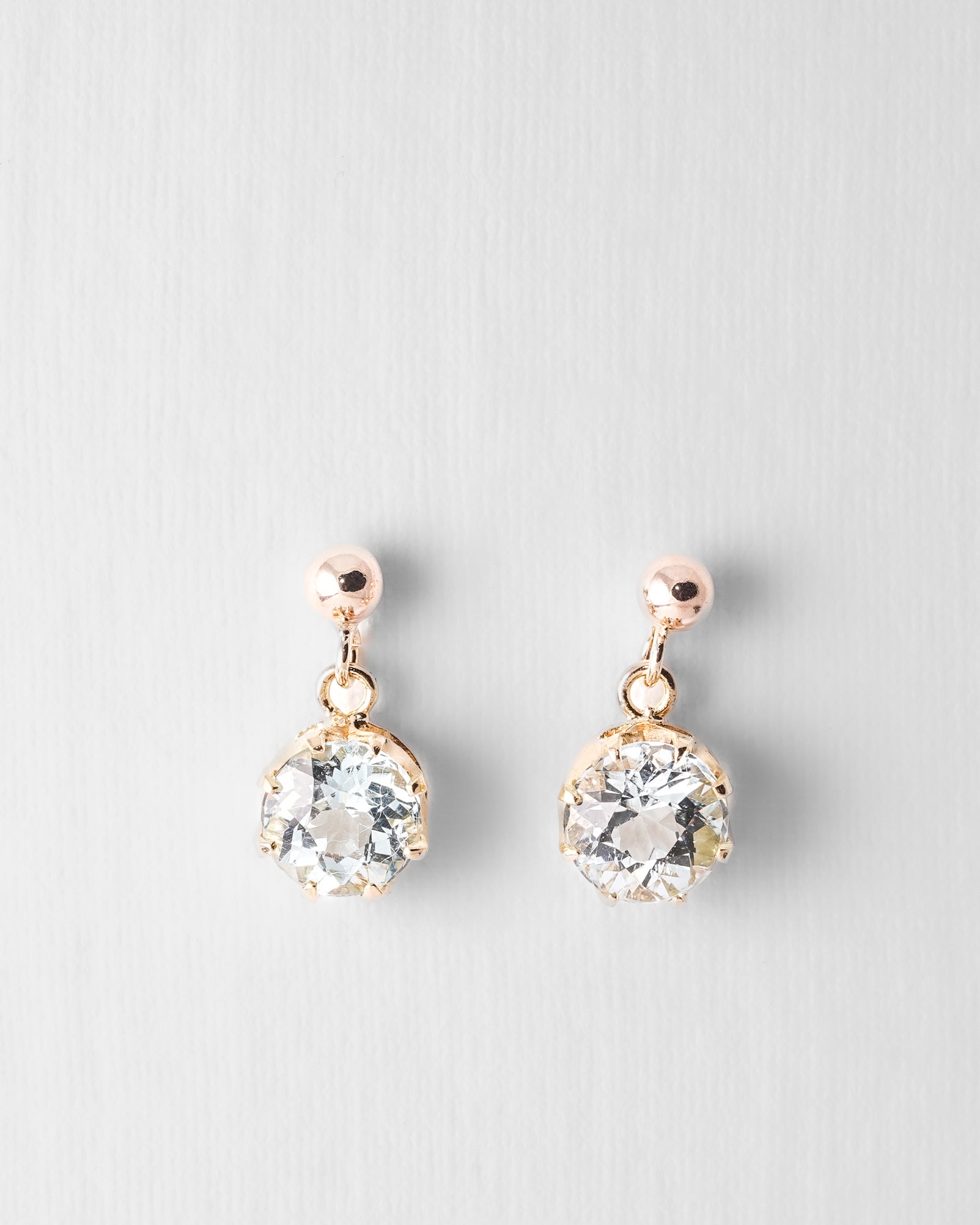 Relle | Vintage Topaas Oorbellen