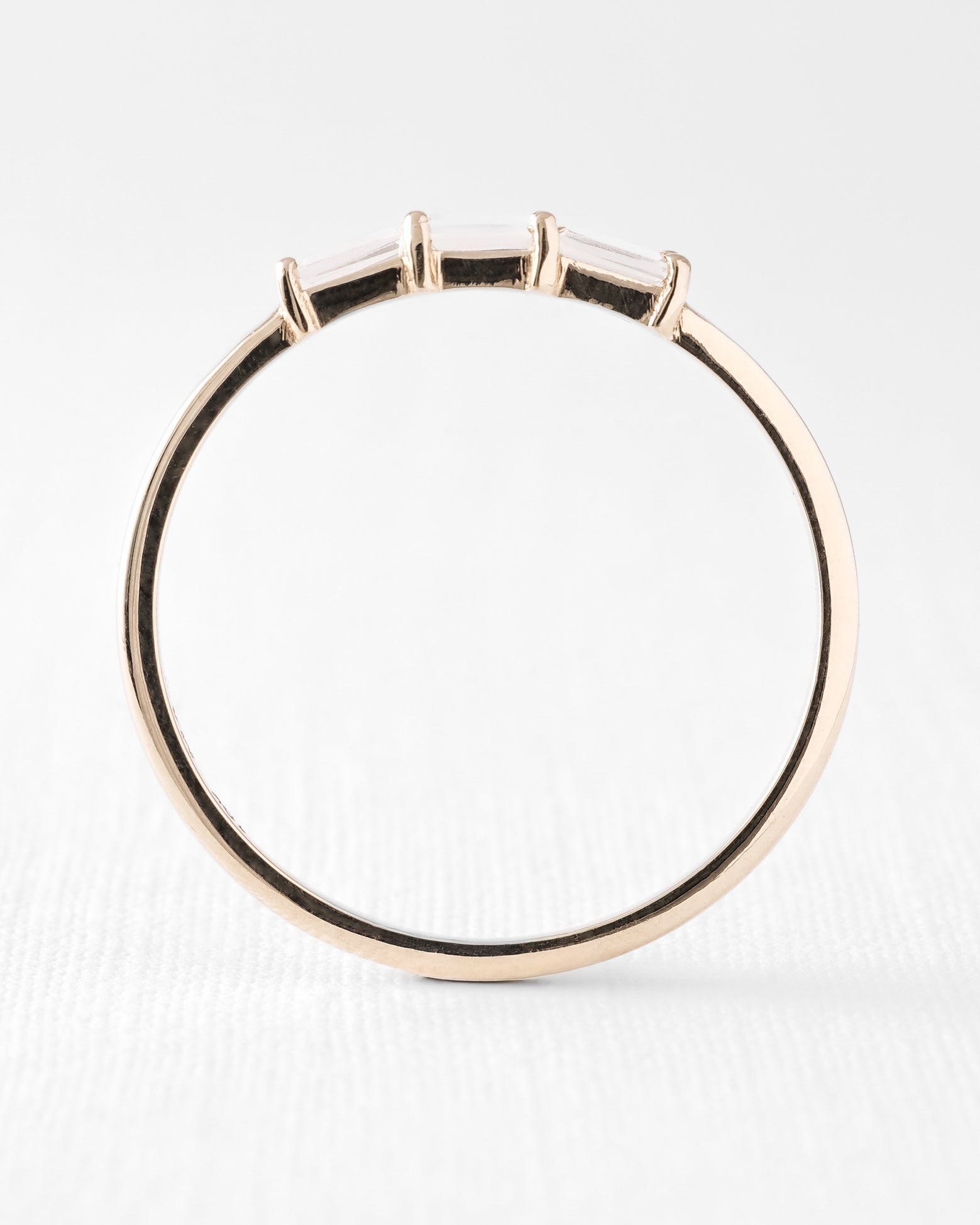 Alize | Baguette Diamant Trilogy Ring