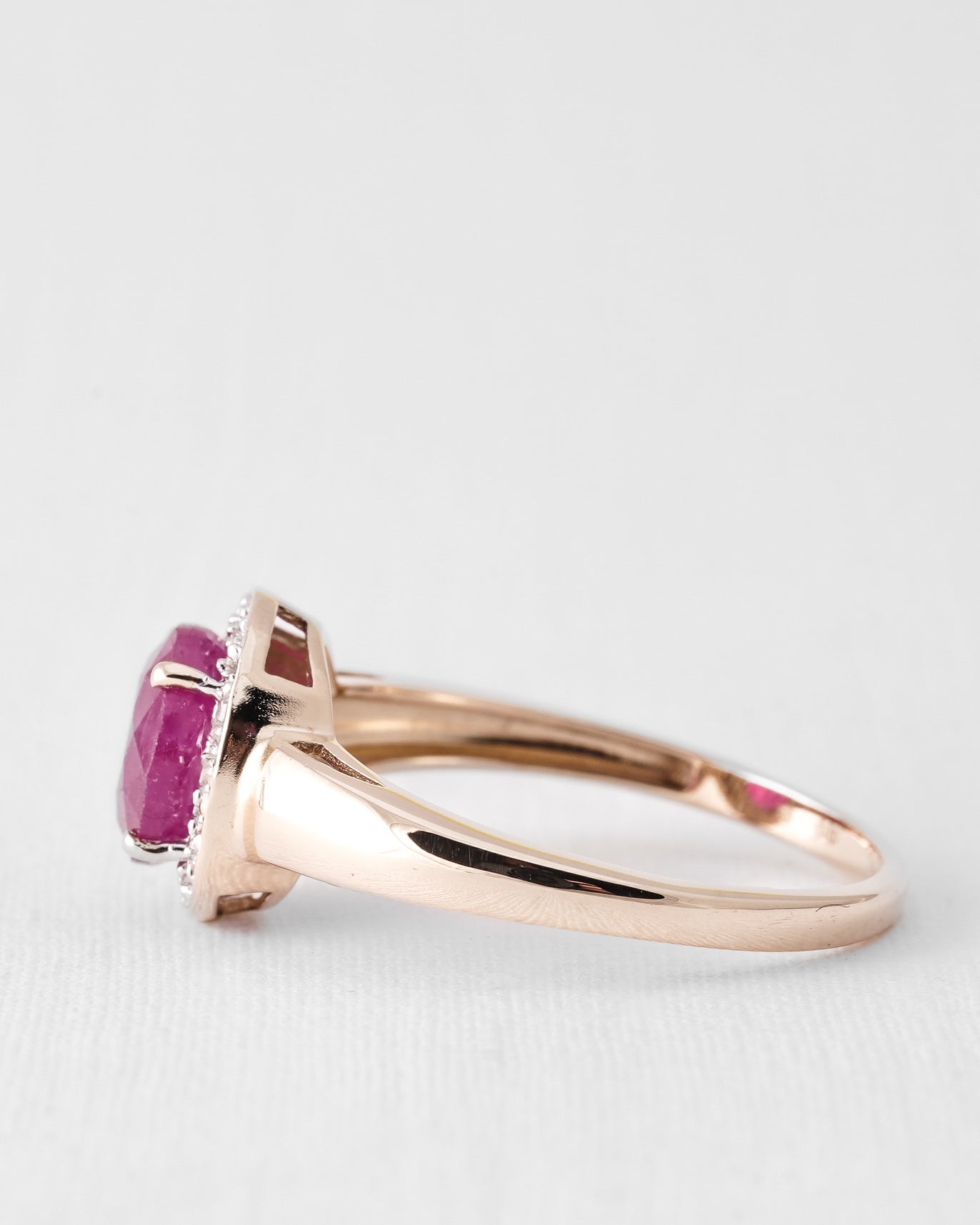 Ravena | Vintage Ruby and Diamond Ring