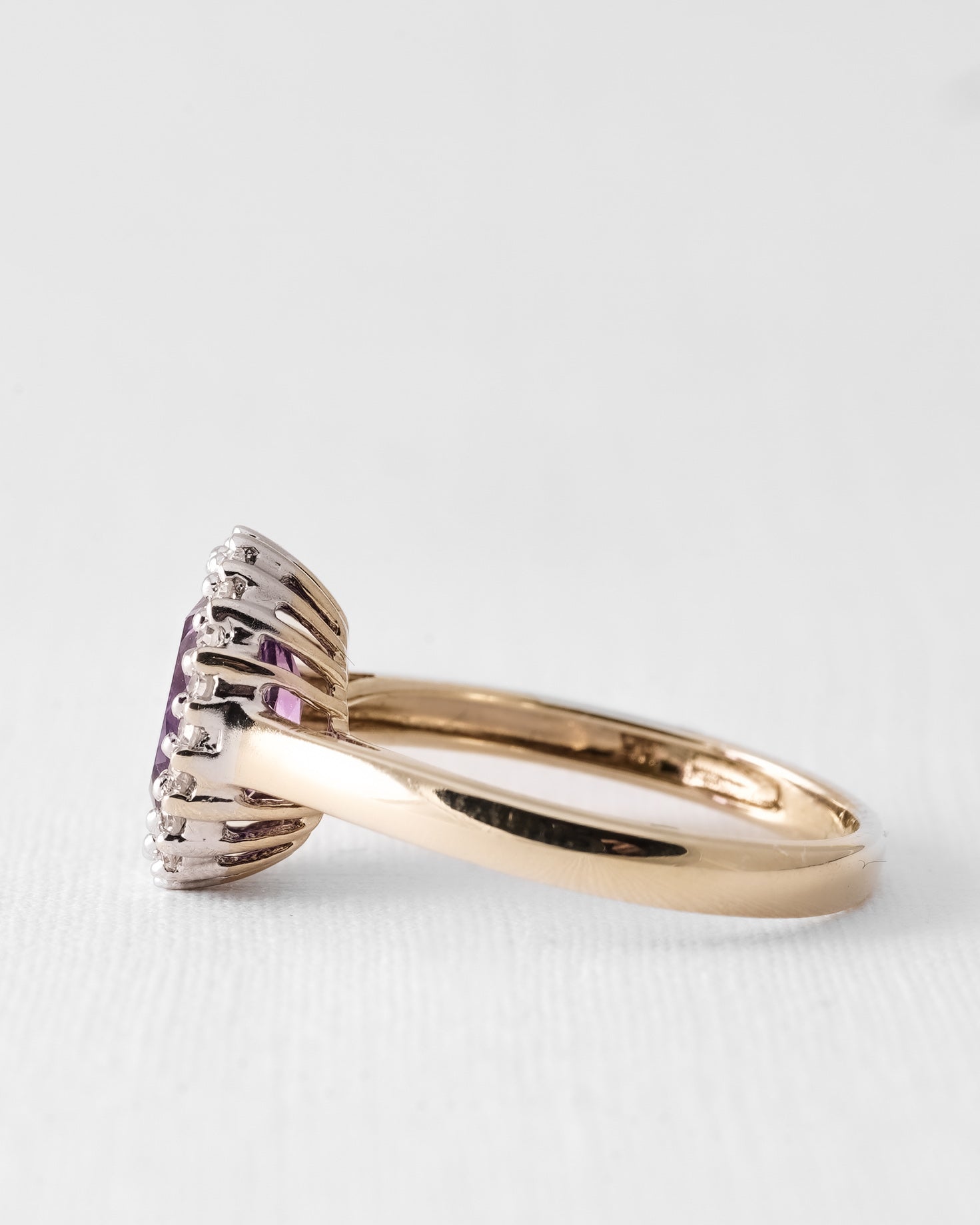 Florence | Vintage Amethist & Diamant Ring