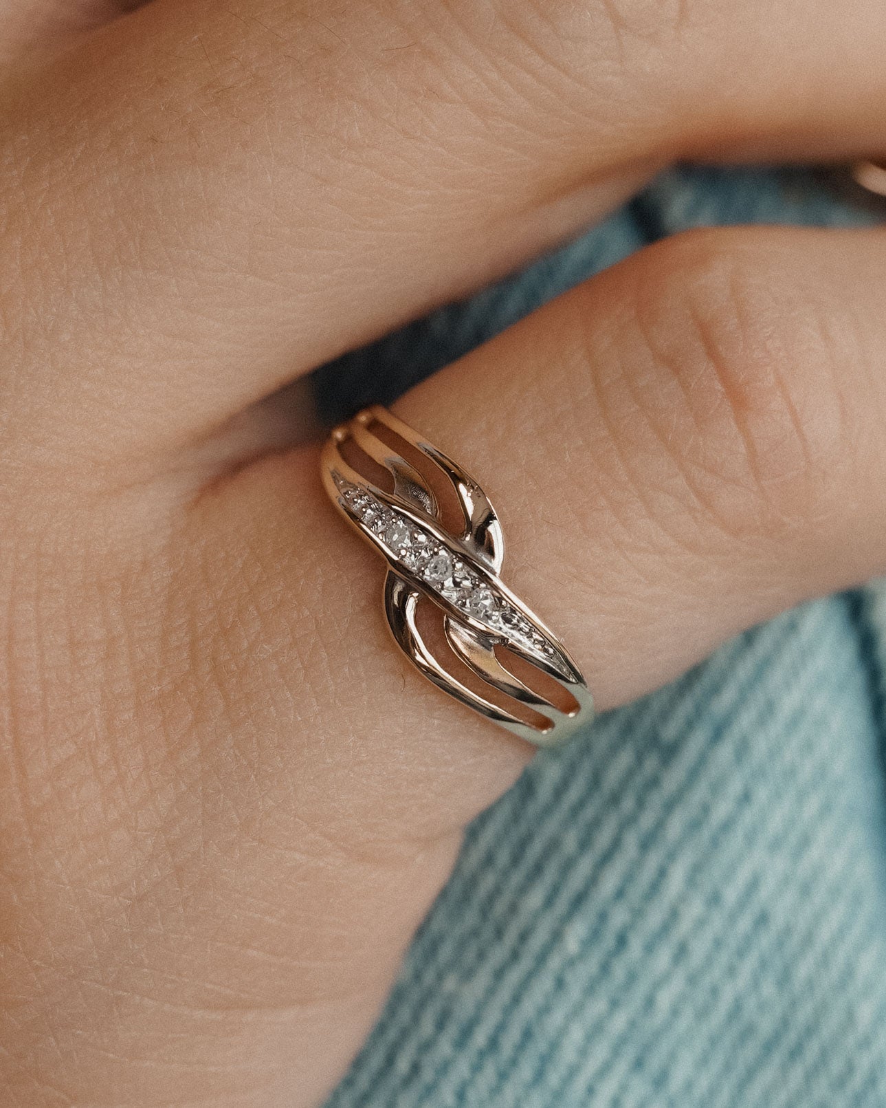 (05-03) Katherine | Vintage Diamant Ring - Menina Amsterdam