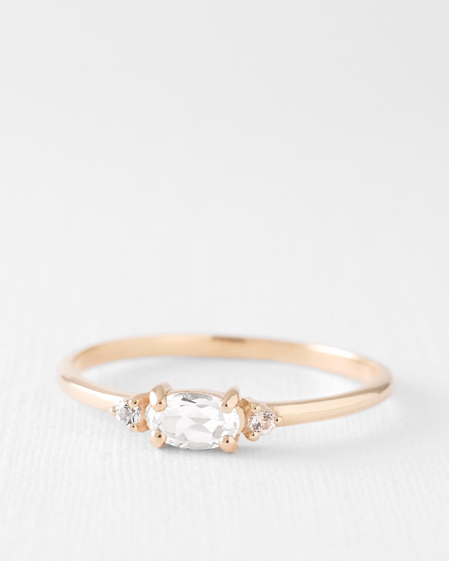 Roeby | Maansteen & Diamant Ring