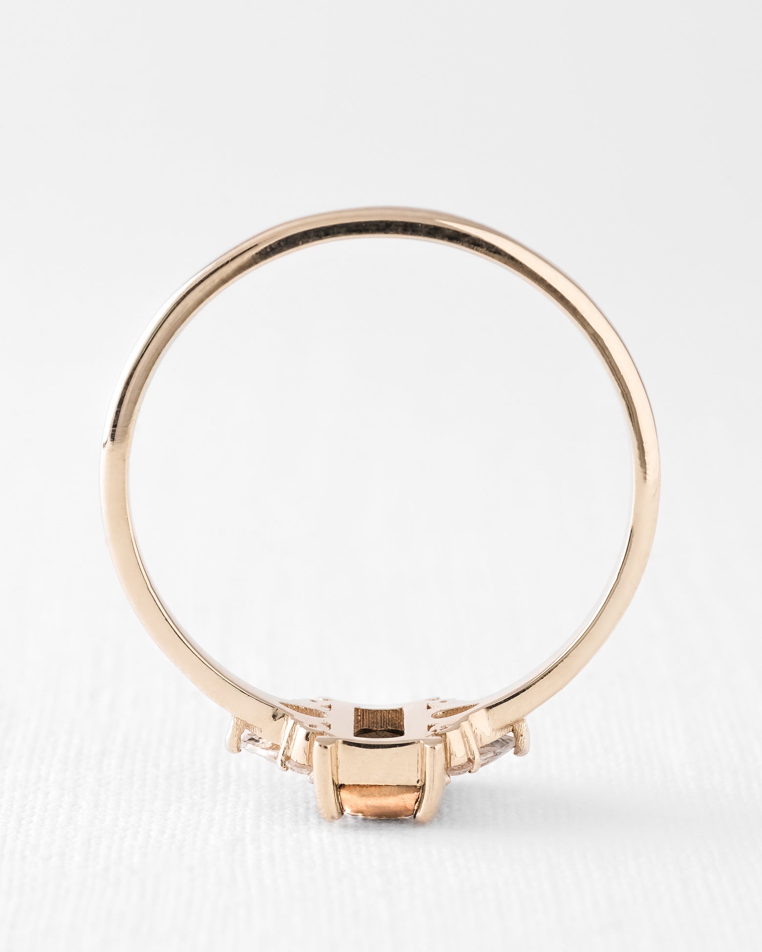 Noa | Citrien & Diamant Ring