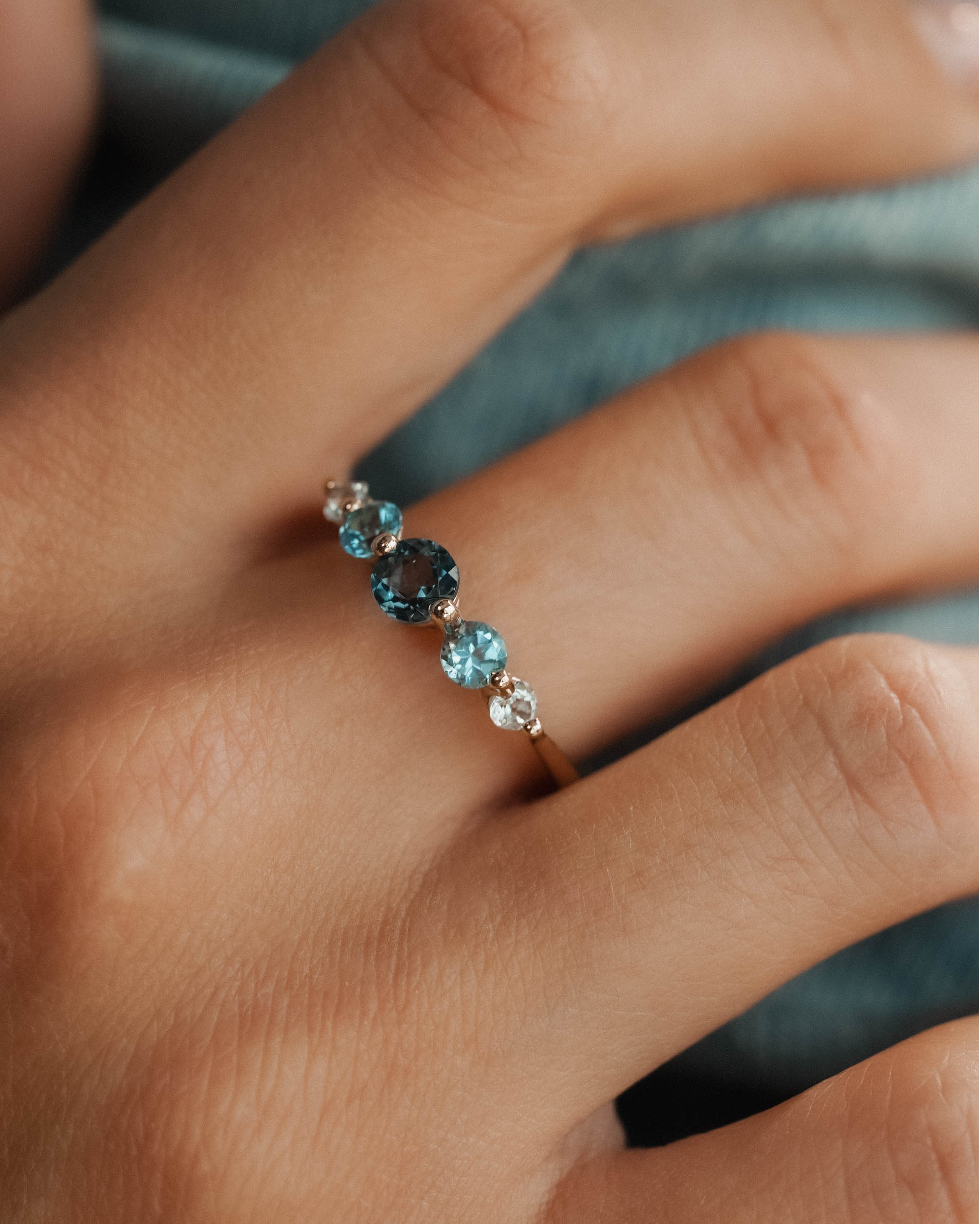 Ariane | Vintage Topaas Dress Ring