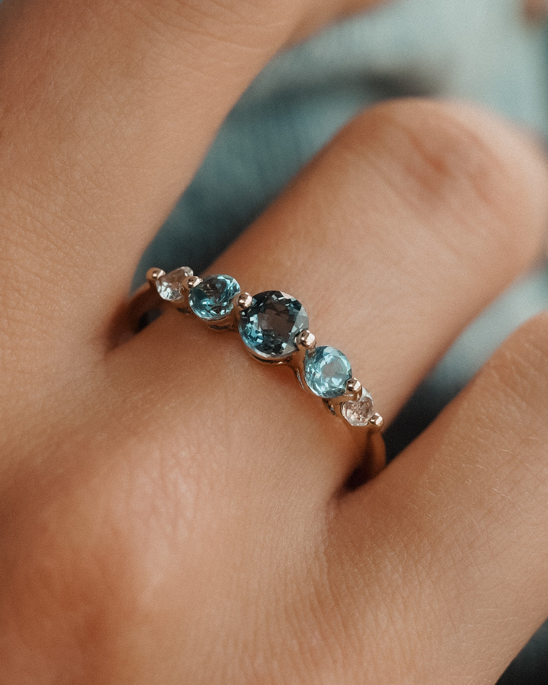 Ariane | Vintage Topaas Dress Ring