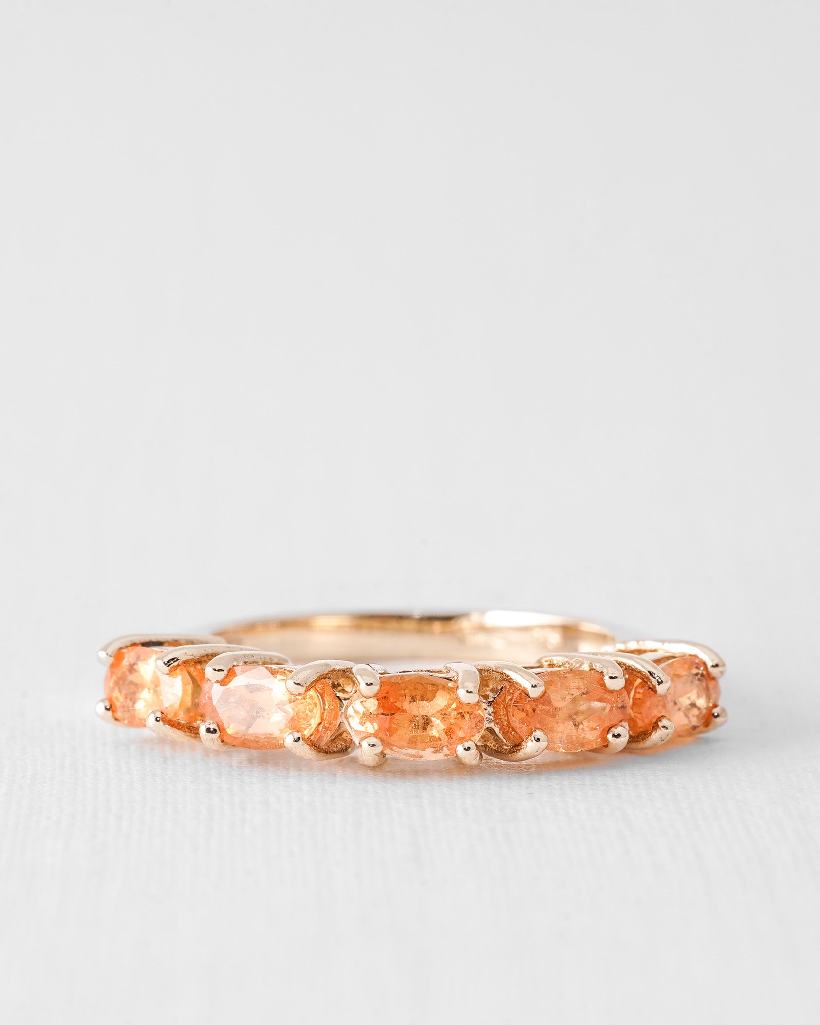 Oralyne | Vintage Oranje Saffier Dress Ring