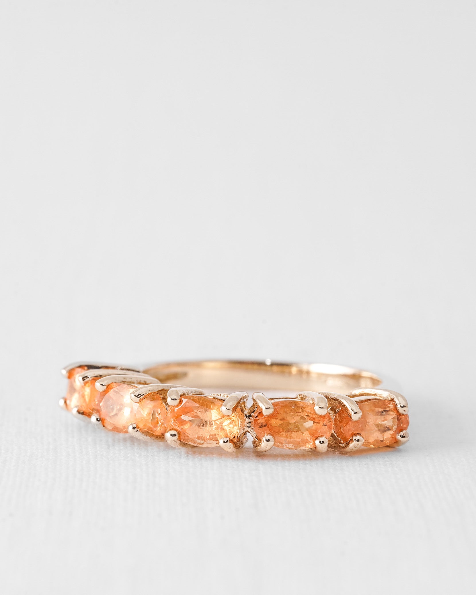 Oralyne | Vintage Oranje Saffier Dress Ring
