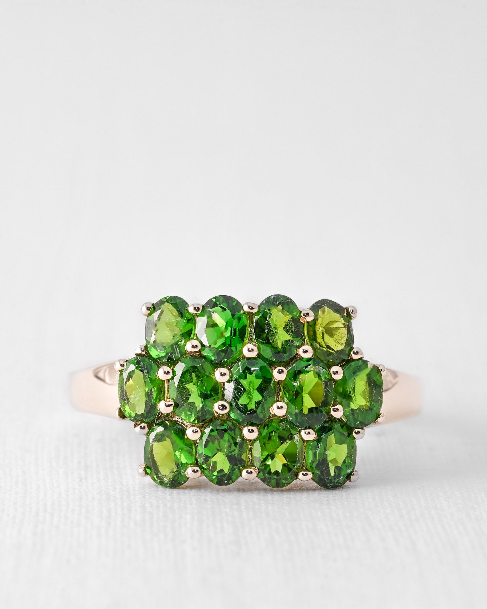 Kalyn | Vintage Diopsiet Cluster Ring