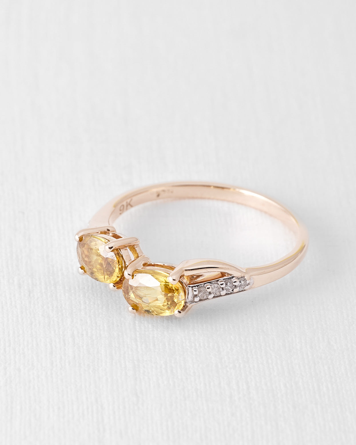 Saphirae | Vintage Sphenite and Diamond Ring