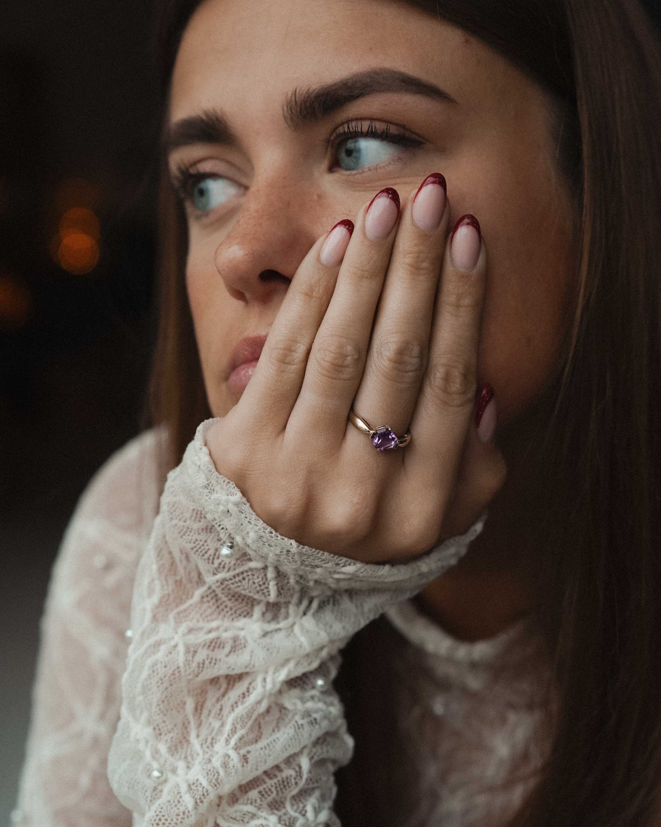 Ysolde | Vintage Amethyst Ring