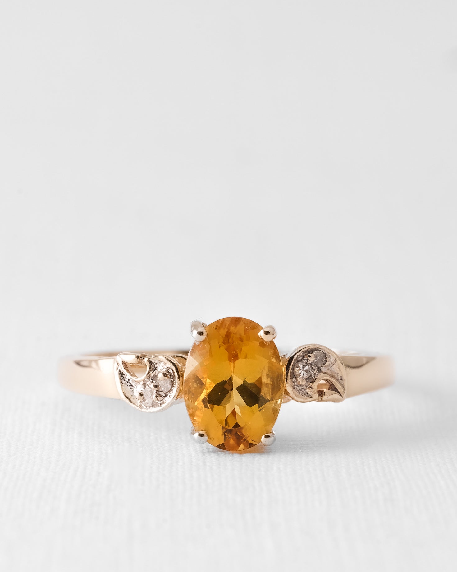 Solane | Vintage Sfeen & Diamant Ring