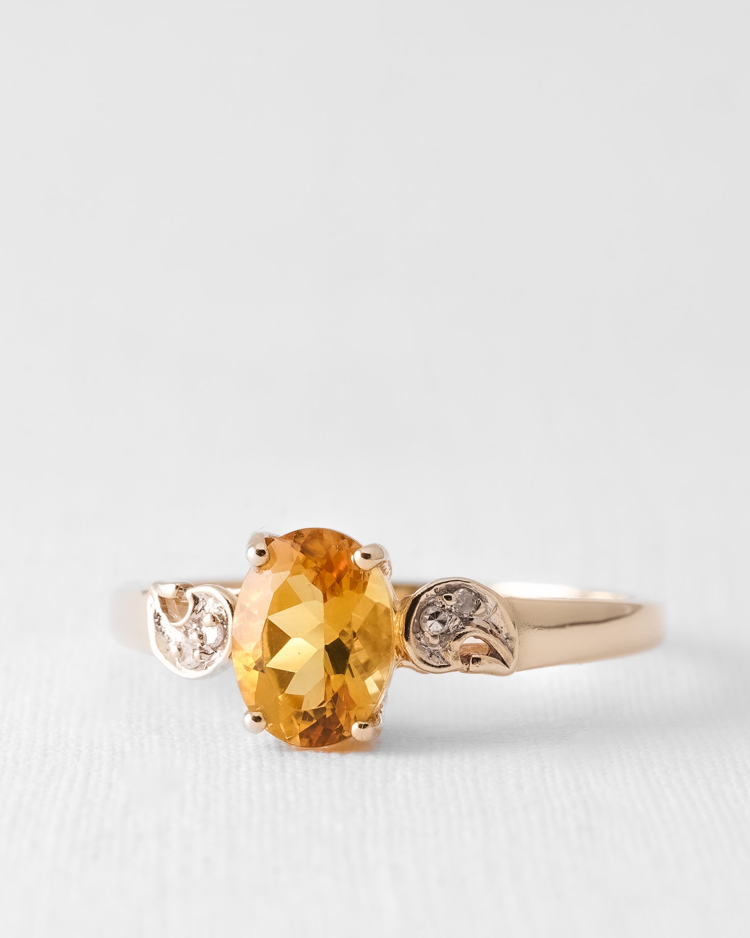 Solane | Vintage Sfeen & Diamant Ring