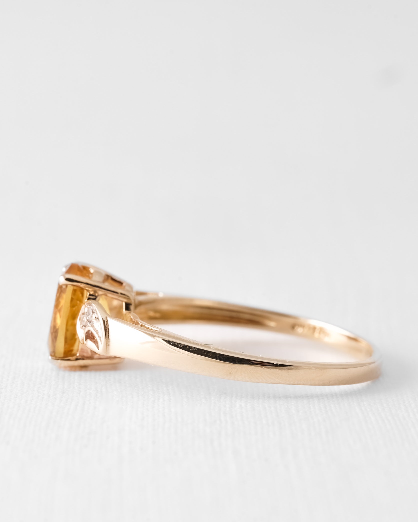 Solane | Vintage Sfeen & Diamant Ring