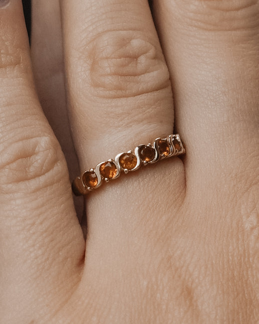 Oransea | Vintage Oranje Saffier Dress Ring