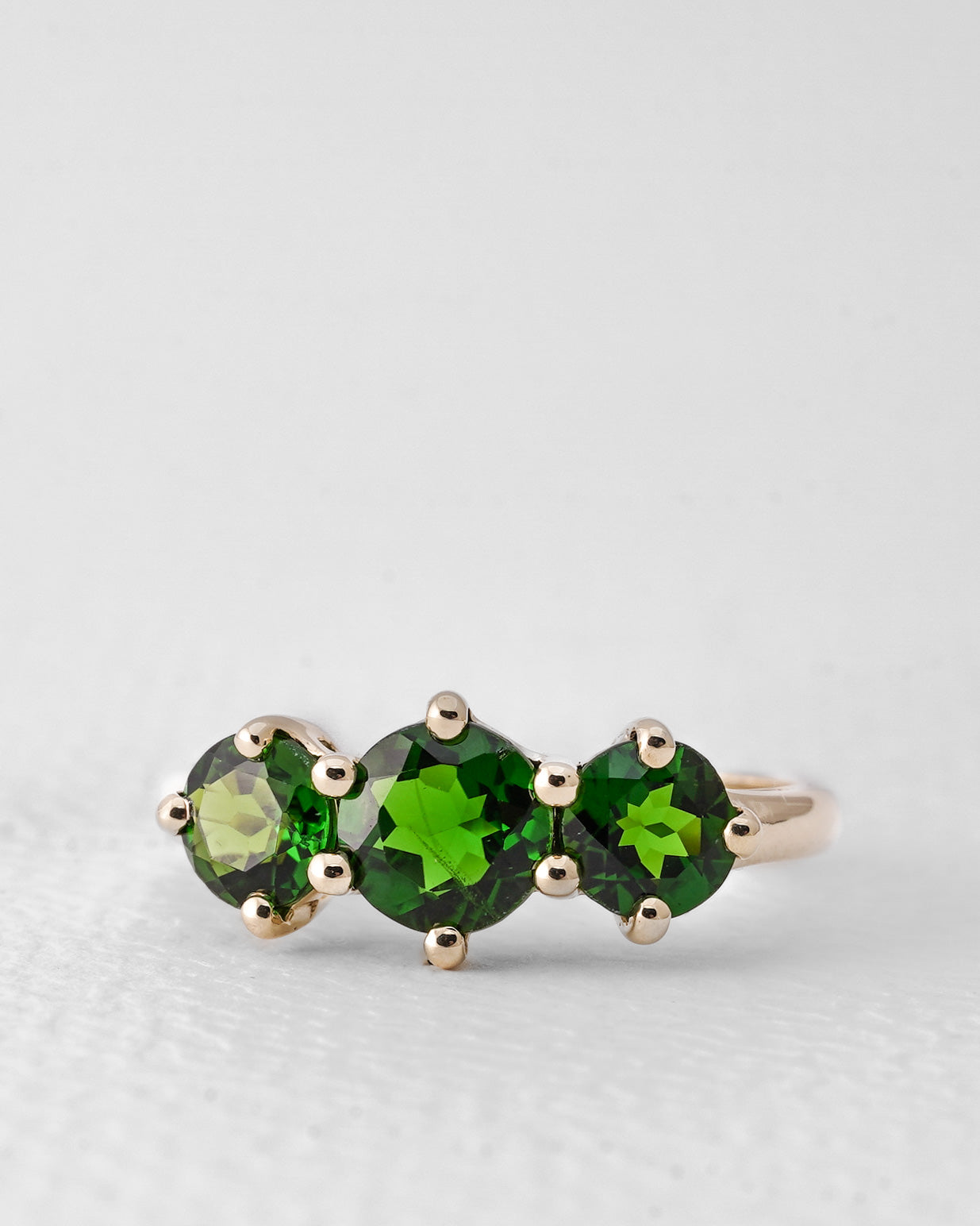Paloma | Vintage Diopsiet Driesteen Ring