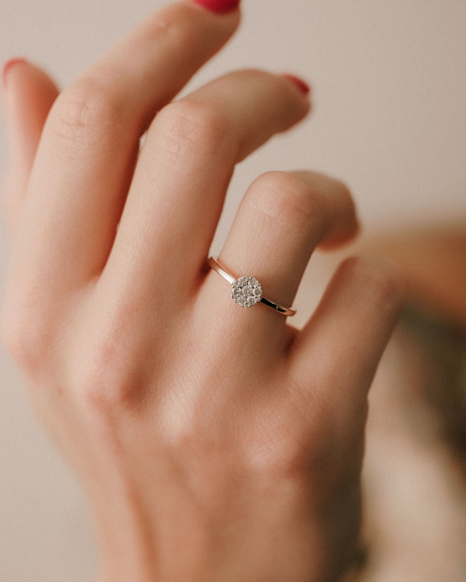 Naia | Vintage Diamant Cluster