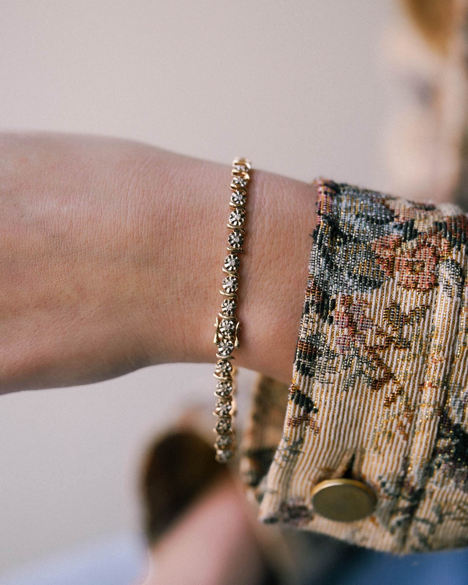 Leona | Vintage Diamant Armband