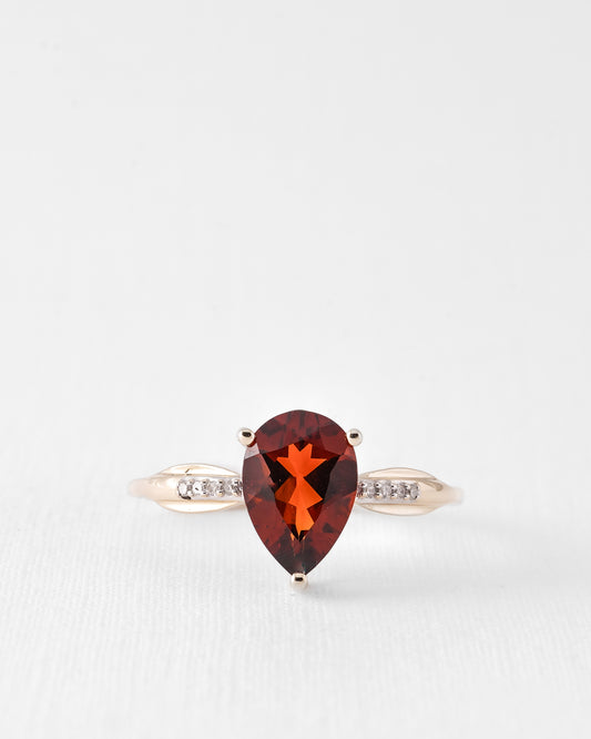 Heleen | 14K (0.10ct) Diamant Twin Ring
