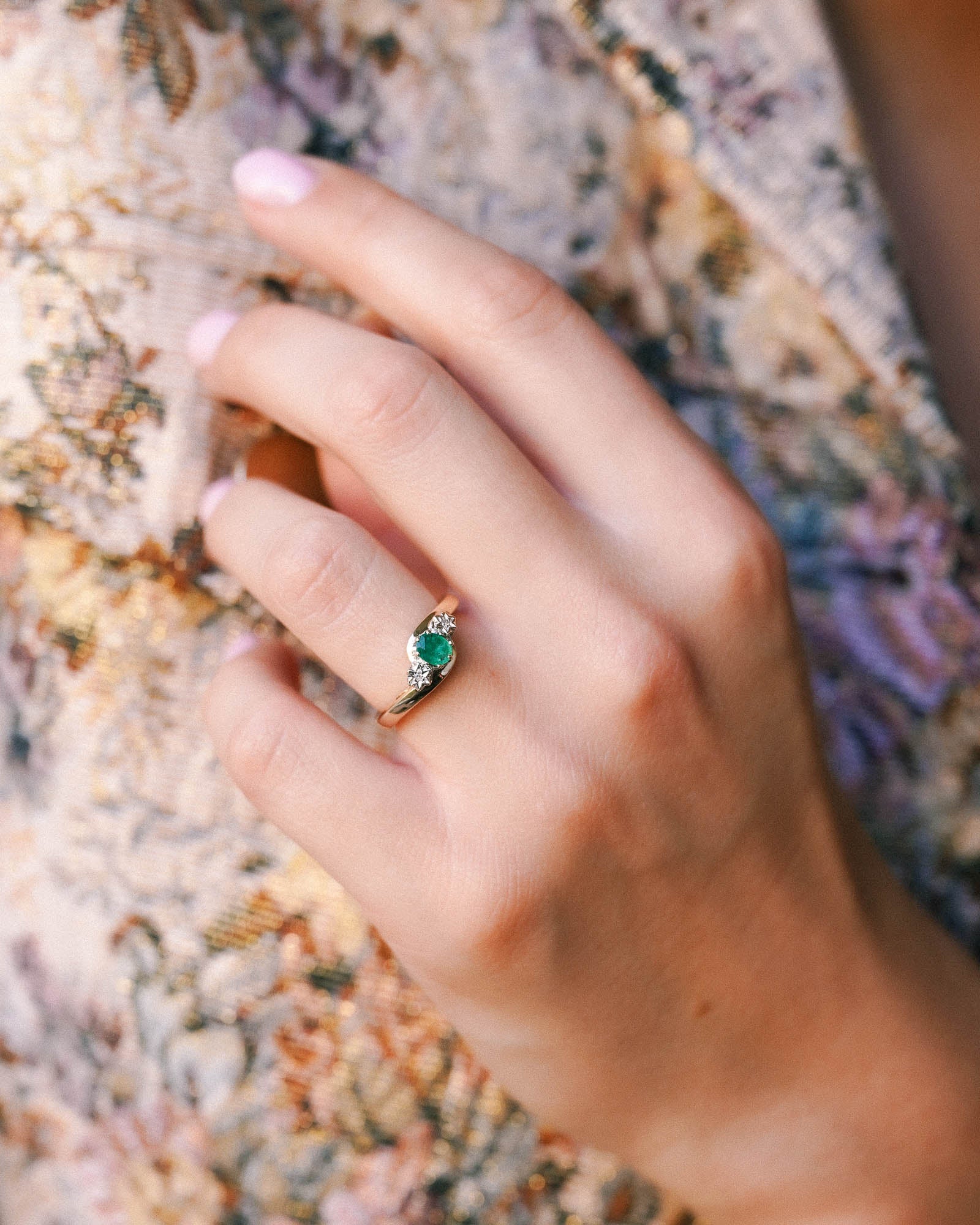 Kaira | Vintage Smaragd & Diamant