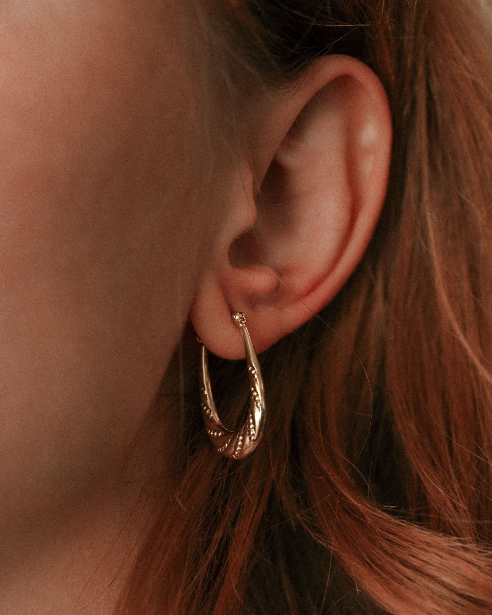 Everly | Vintage Creole Oorbellen - Menina Amsterdam