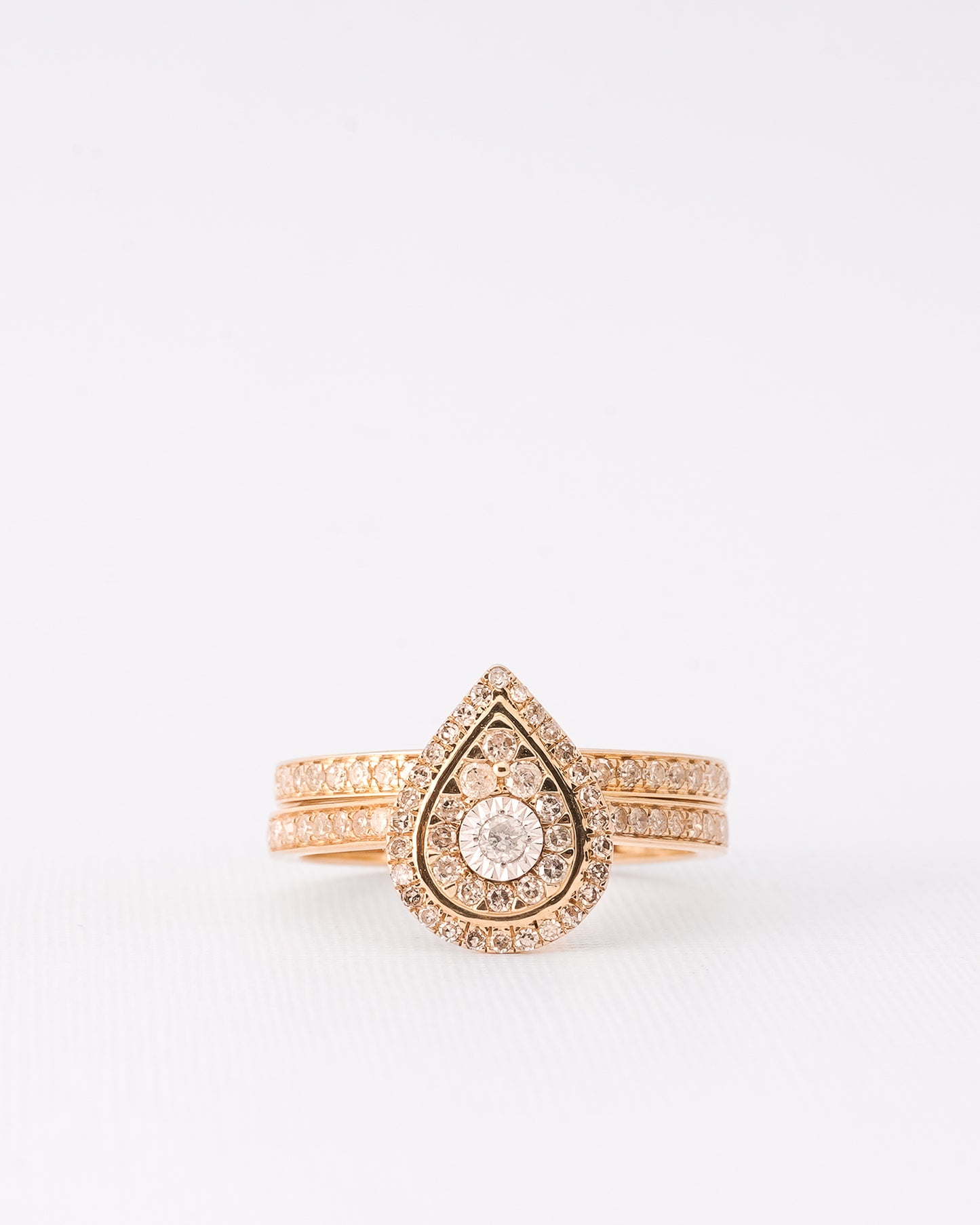 Rana | 14K (0.51ct) Diamant Wedding Set