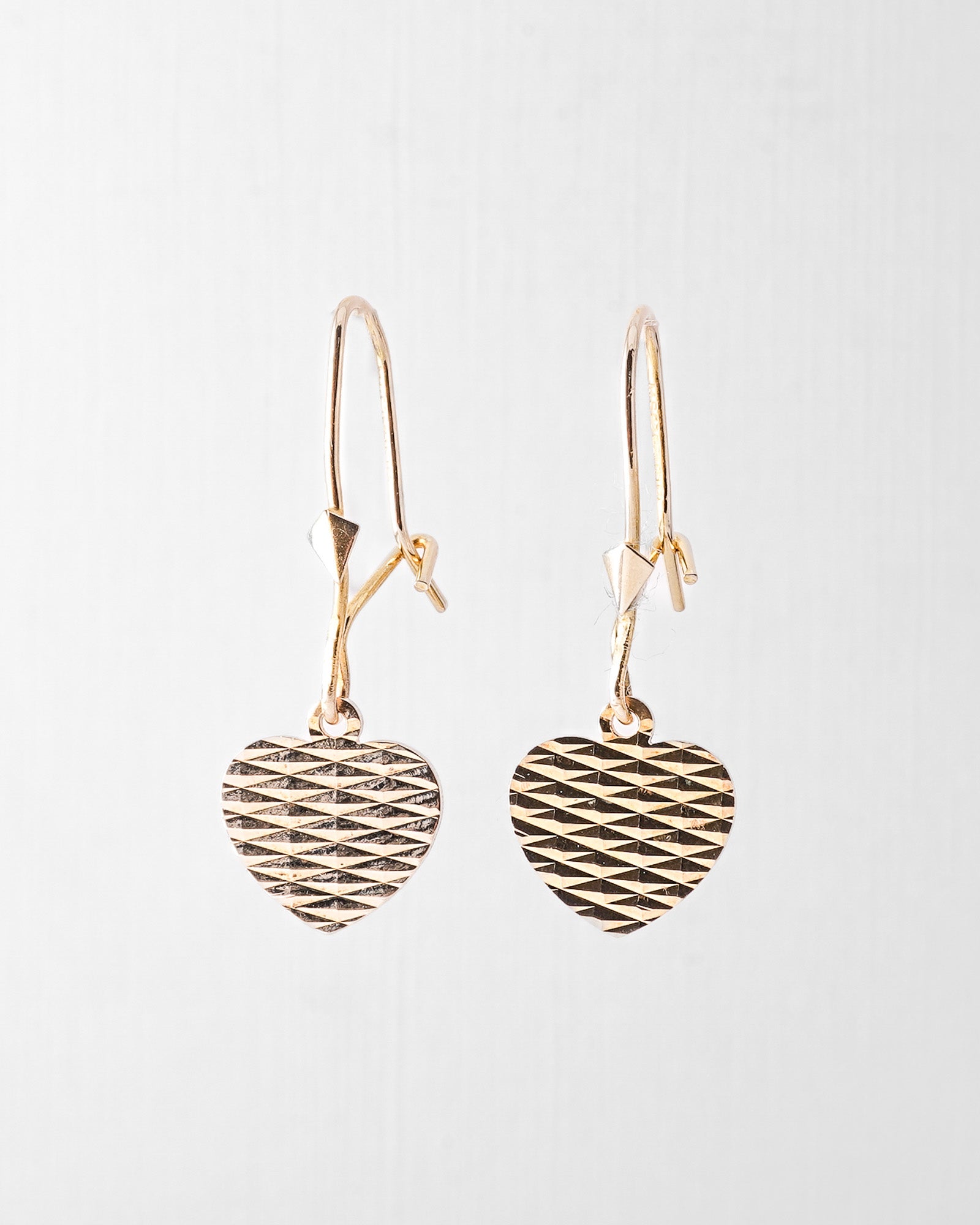 Harriet | Vintage Hartjes Oorbellen