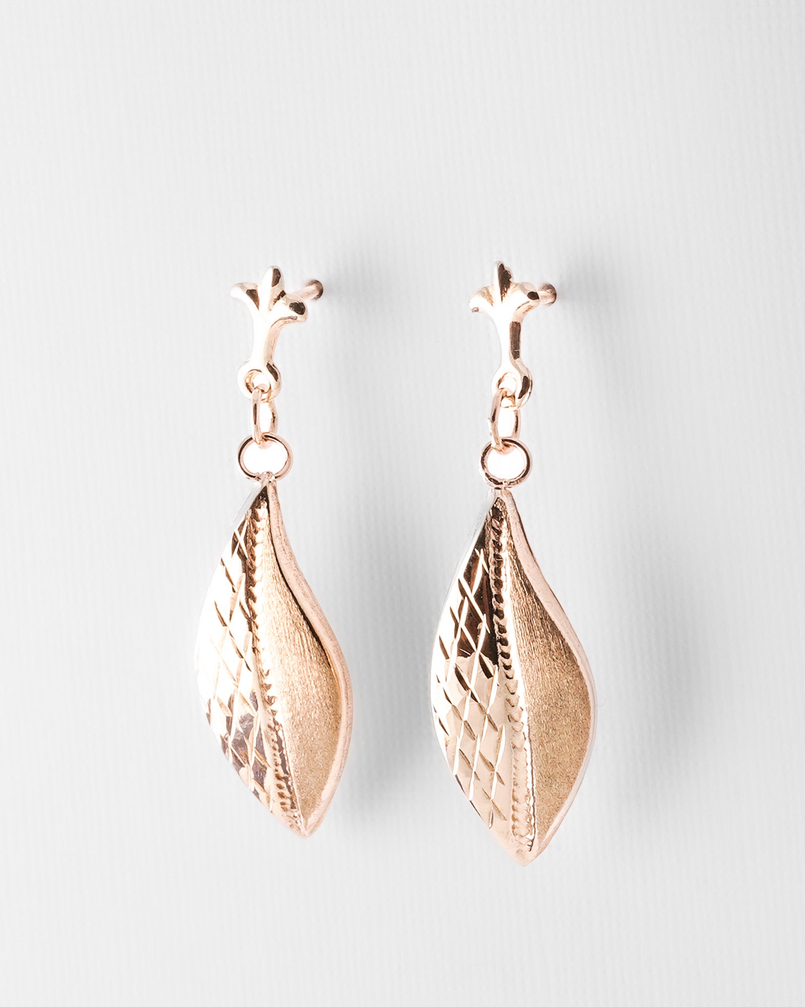 Coralie  | Vintage Gouden Oorbellen