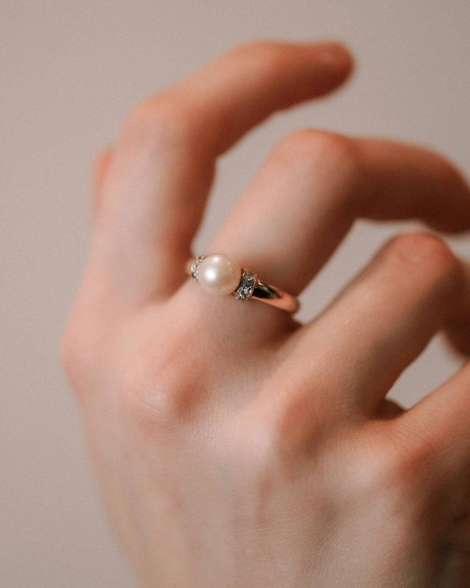 Julie | Vintage Parel & Diamant
