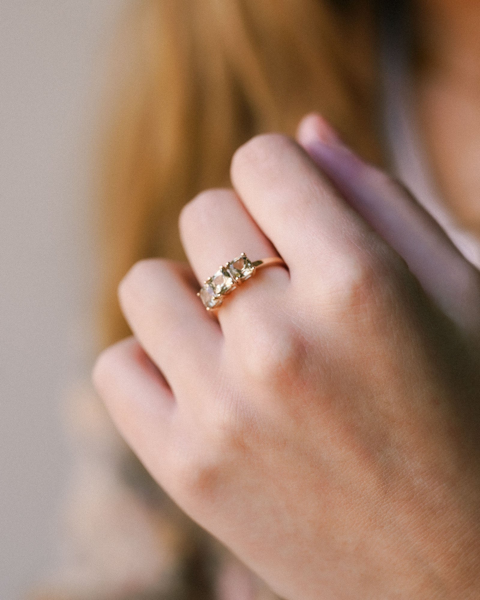 Elodie | Vintage Kwarts Solitaire