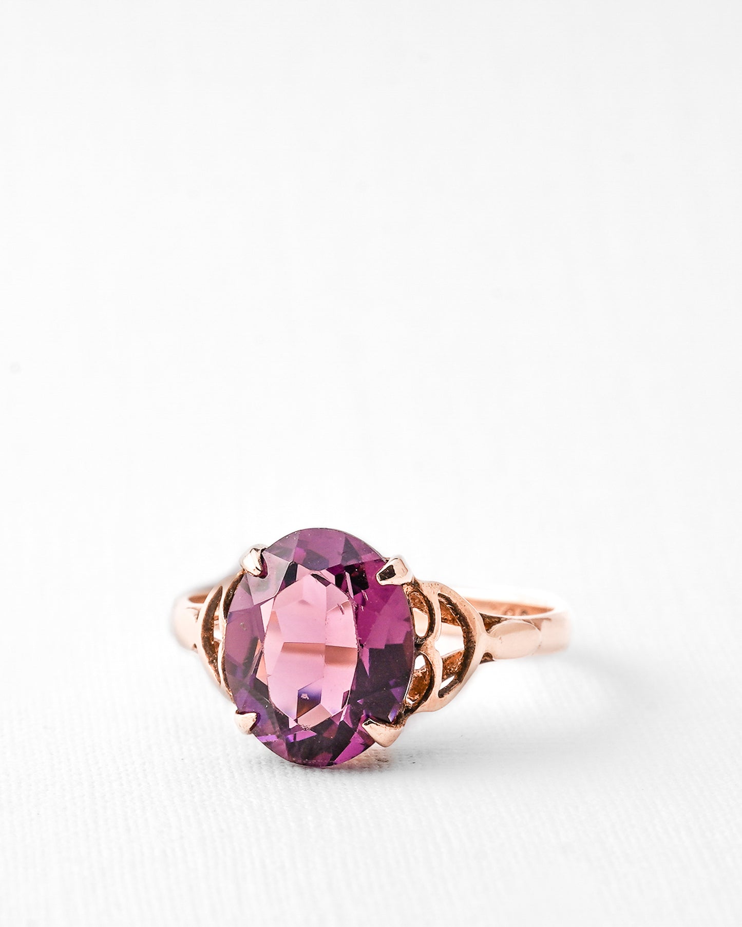 Celia | Vintage Saffier Solitair