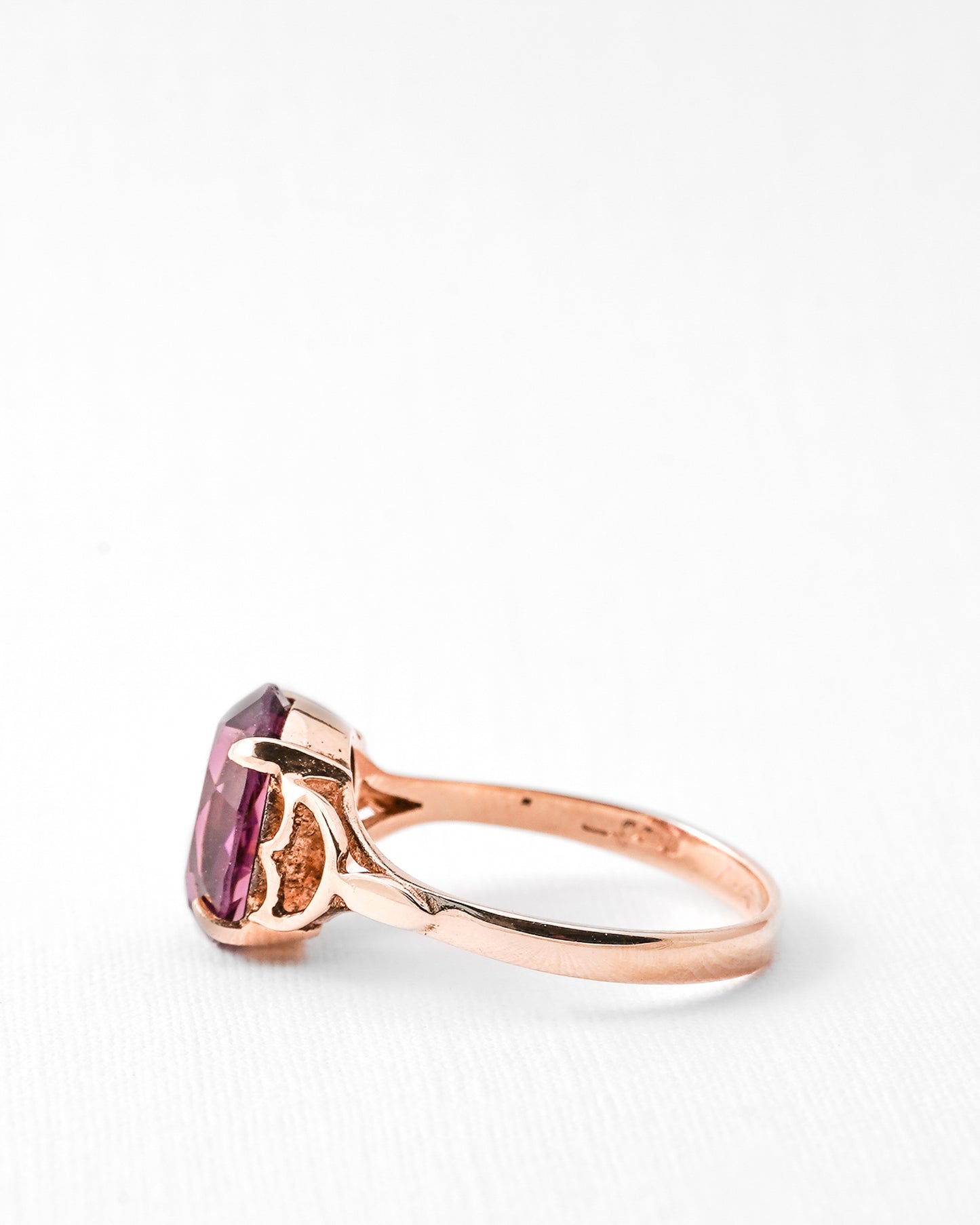 Celia | Vintage Saffier Solitair