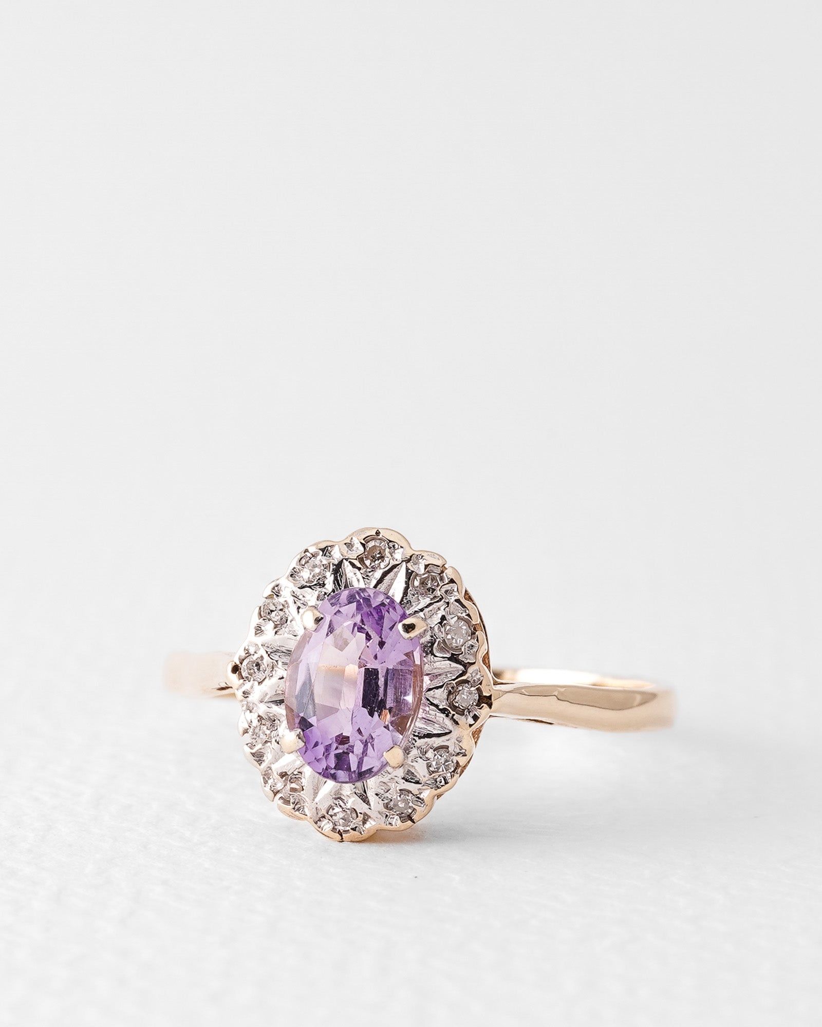 Elise | Vintage Amethyst & Diamant