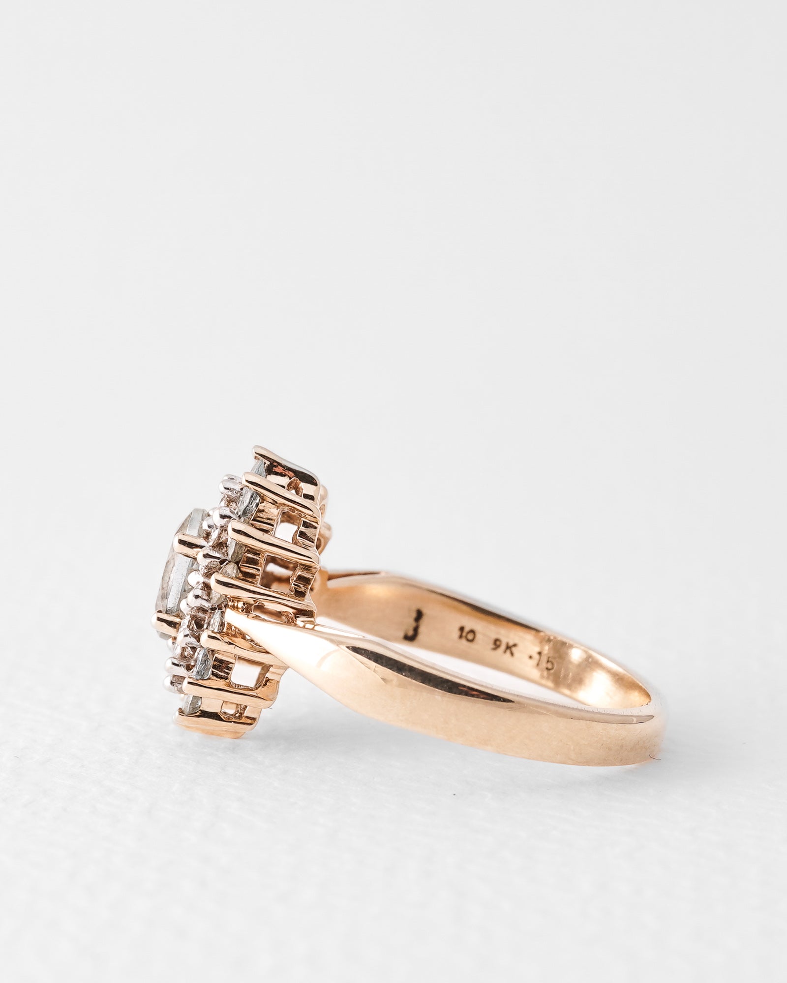 Clara | Vintage Topaz & Diamant