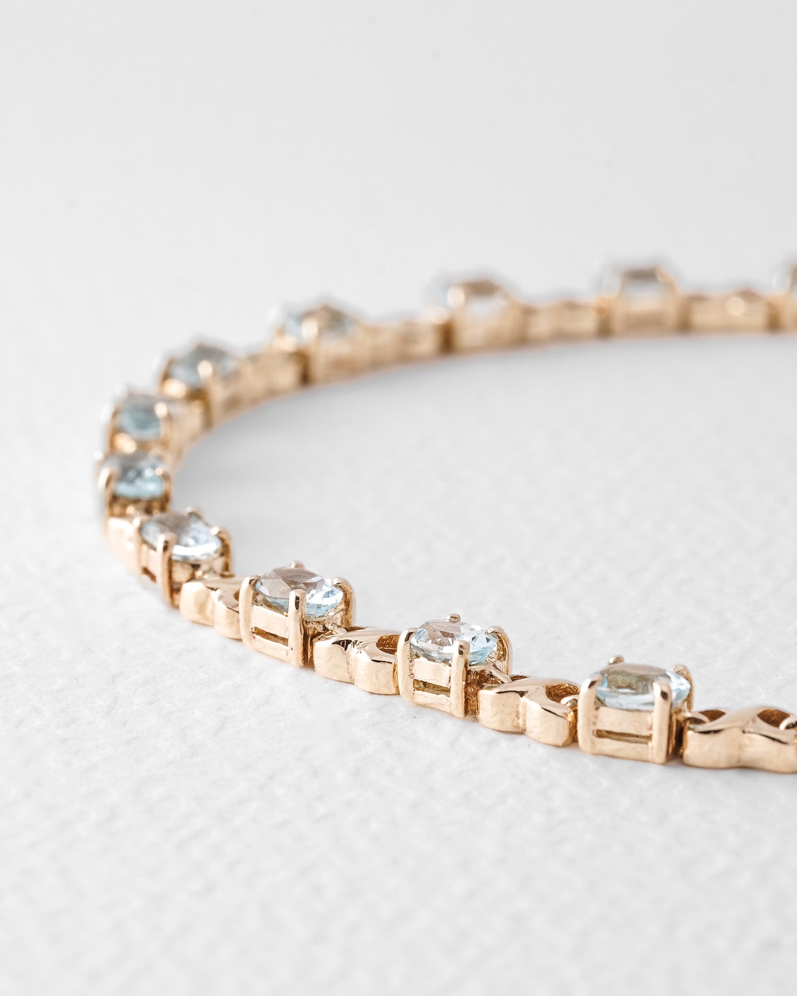 Maeve | Vintage Topaas Armband