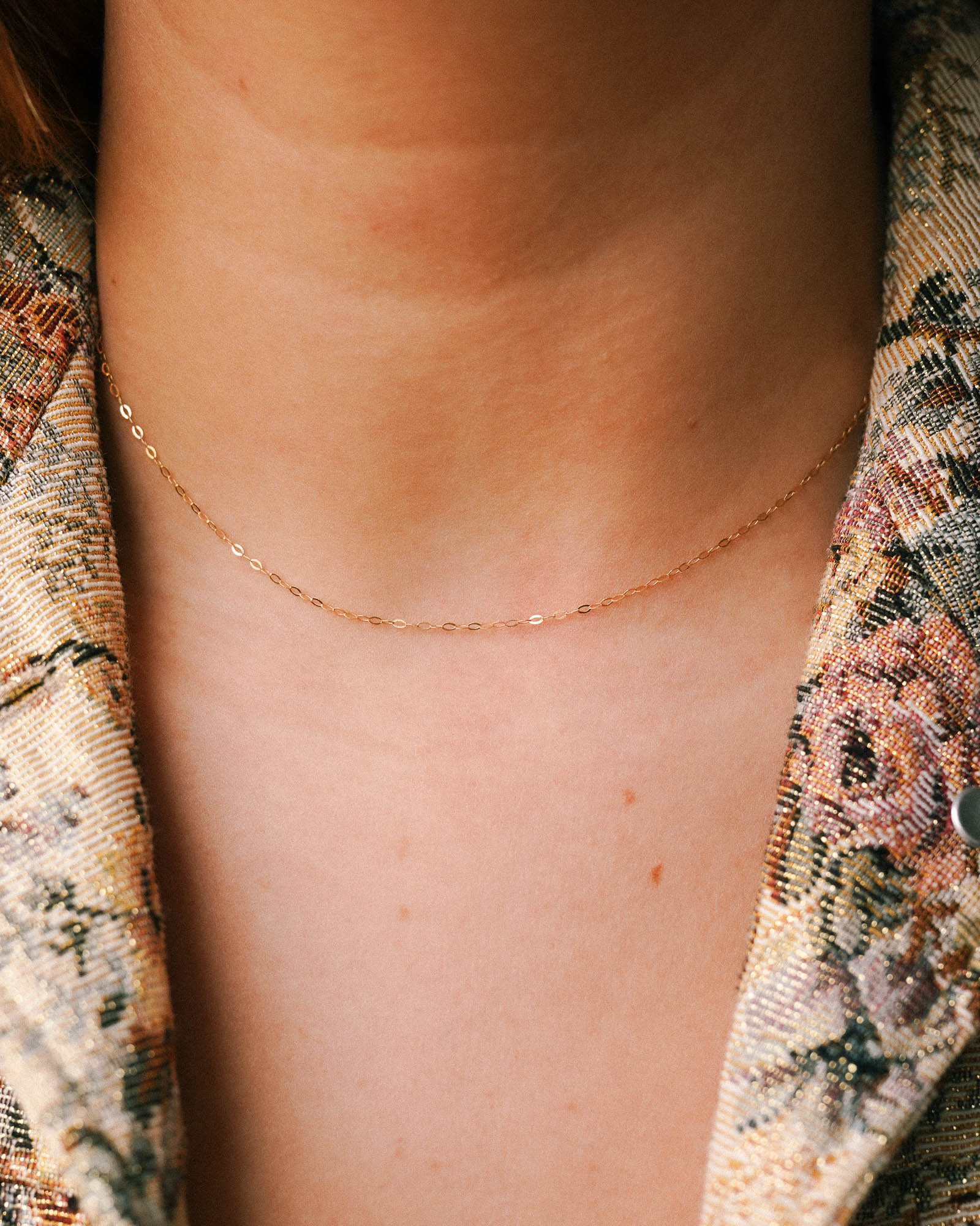 Chavella | Vintage Gouden Schakel Ketting