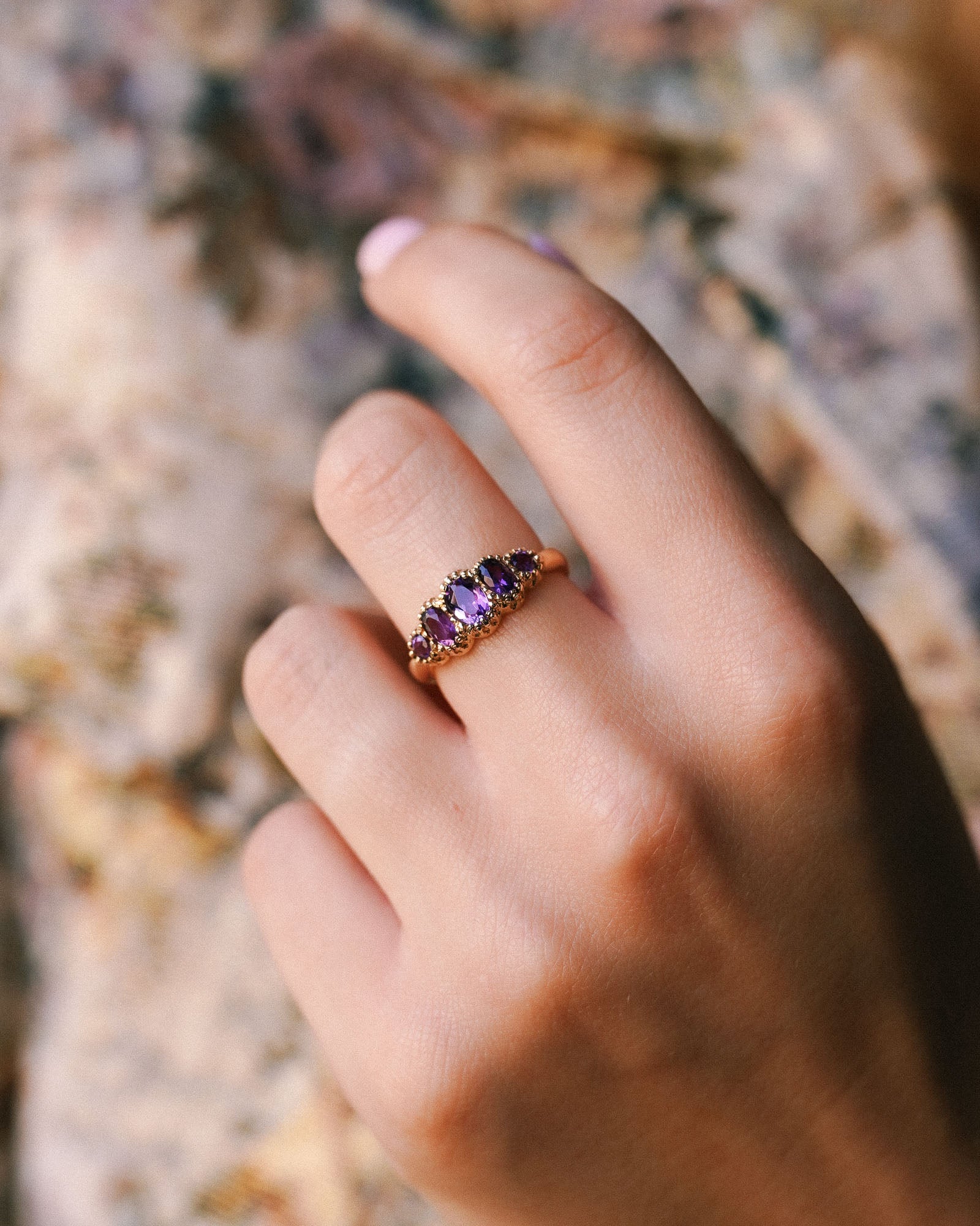 Kimmelien | Vintage Amethist Ring