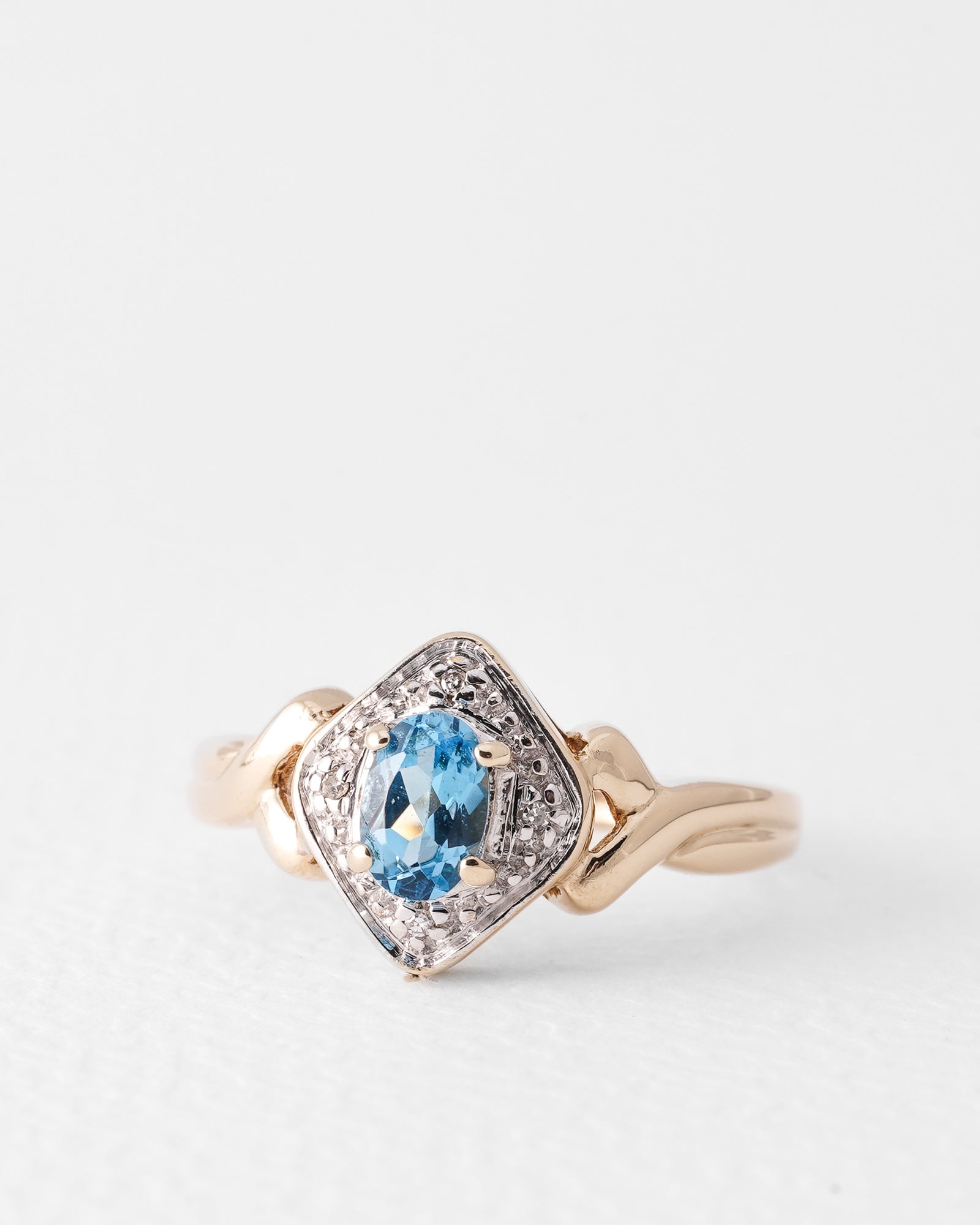Estelle | Vintage Topaas & Diamant