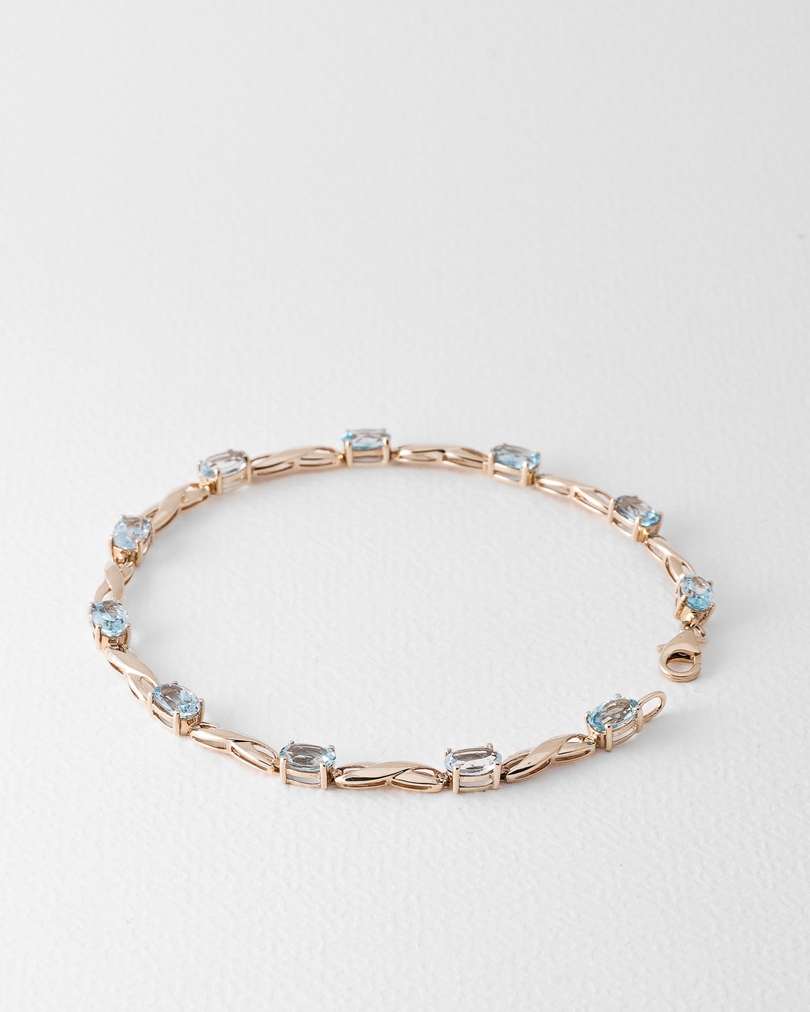 Clara | Vintage Topaas Armband