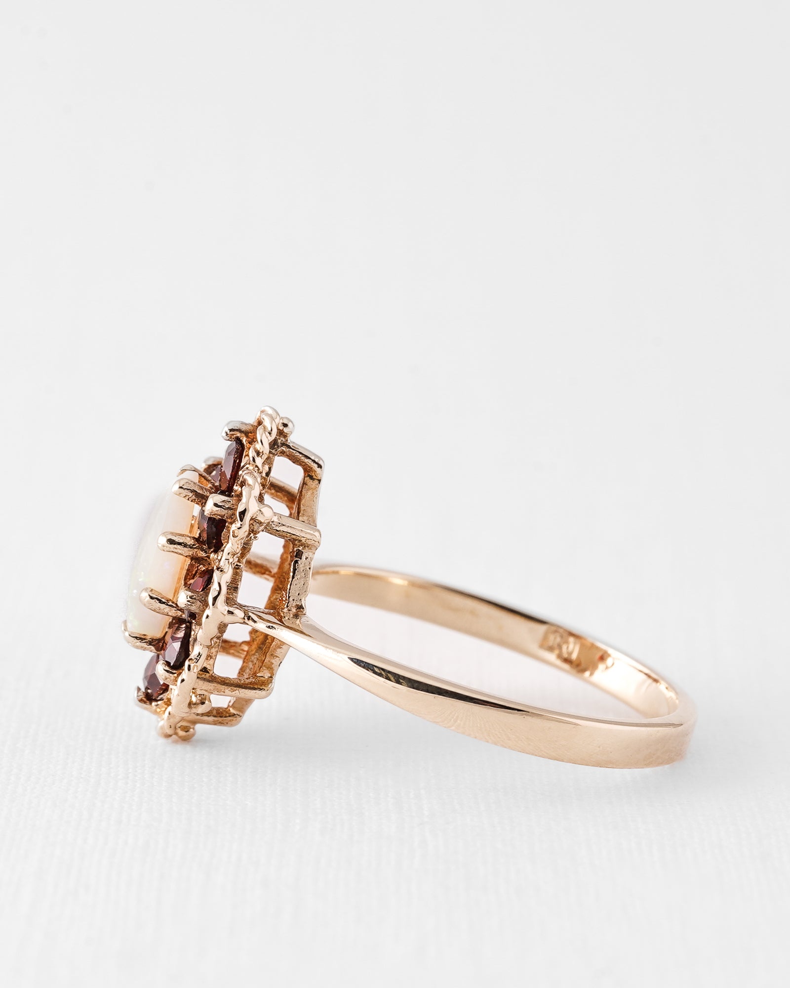 Florence | Vintage Granaat & Opaal