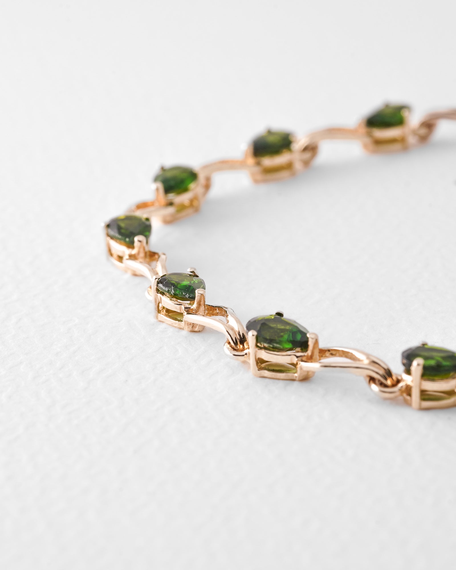Iris | Vintage Diopsiet Armband