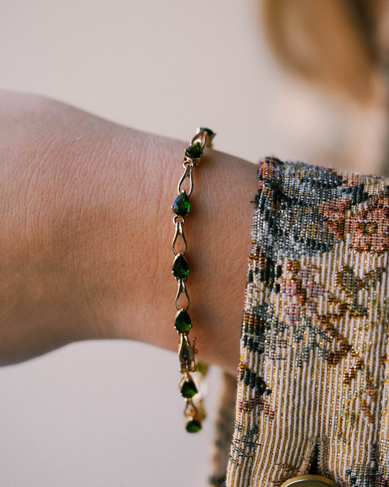 Iris | Vintage Diopsiet Armband